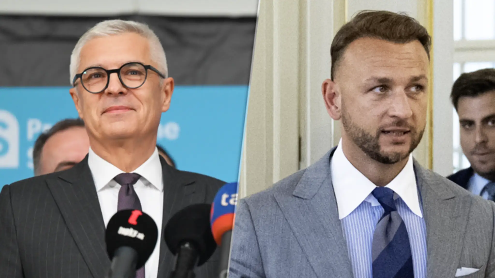 Ivan Korčok a Matúš Šutaj Eštok