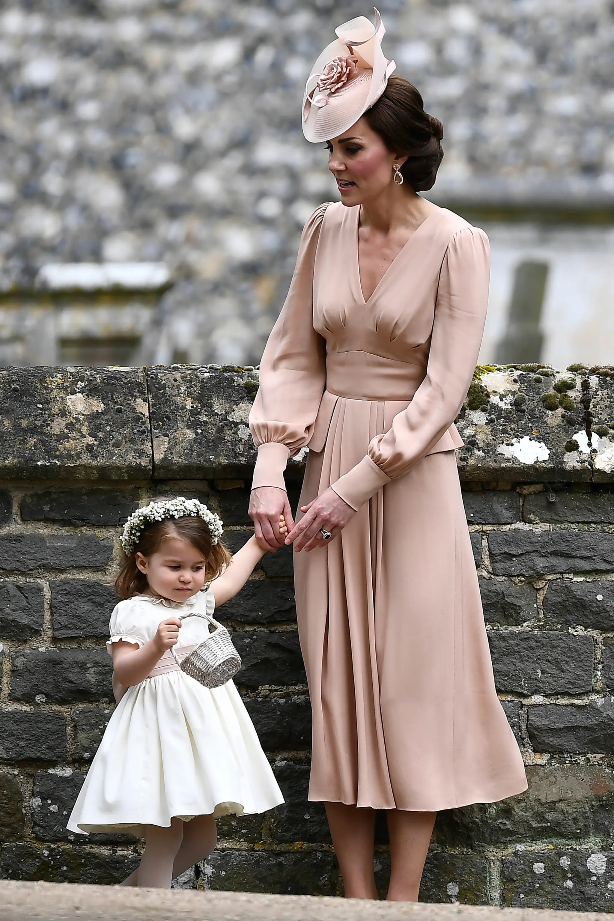 Kate Middleton a princezná Charlotte.