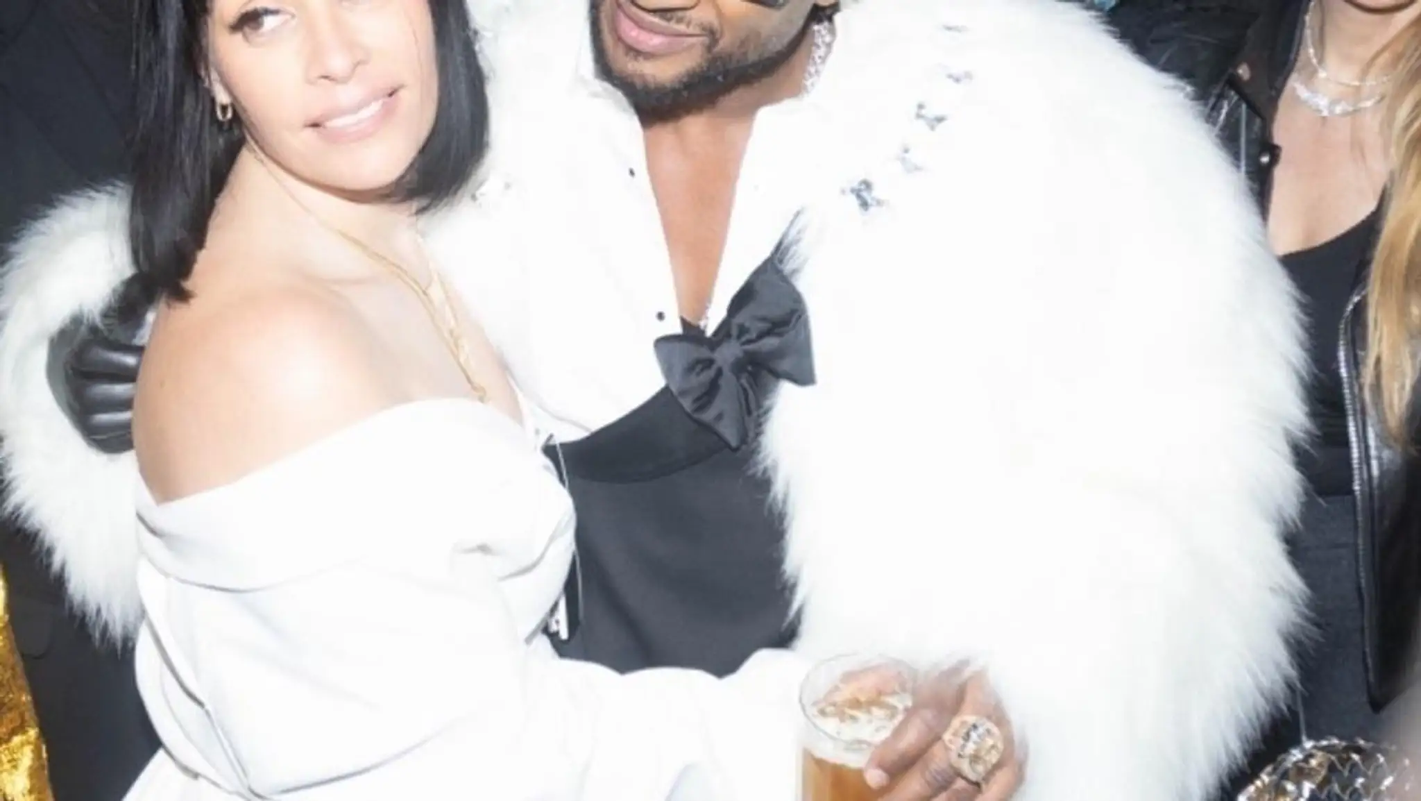 Usher s manželkou