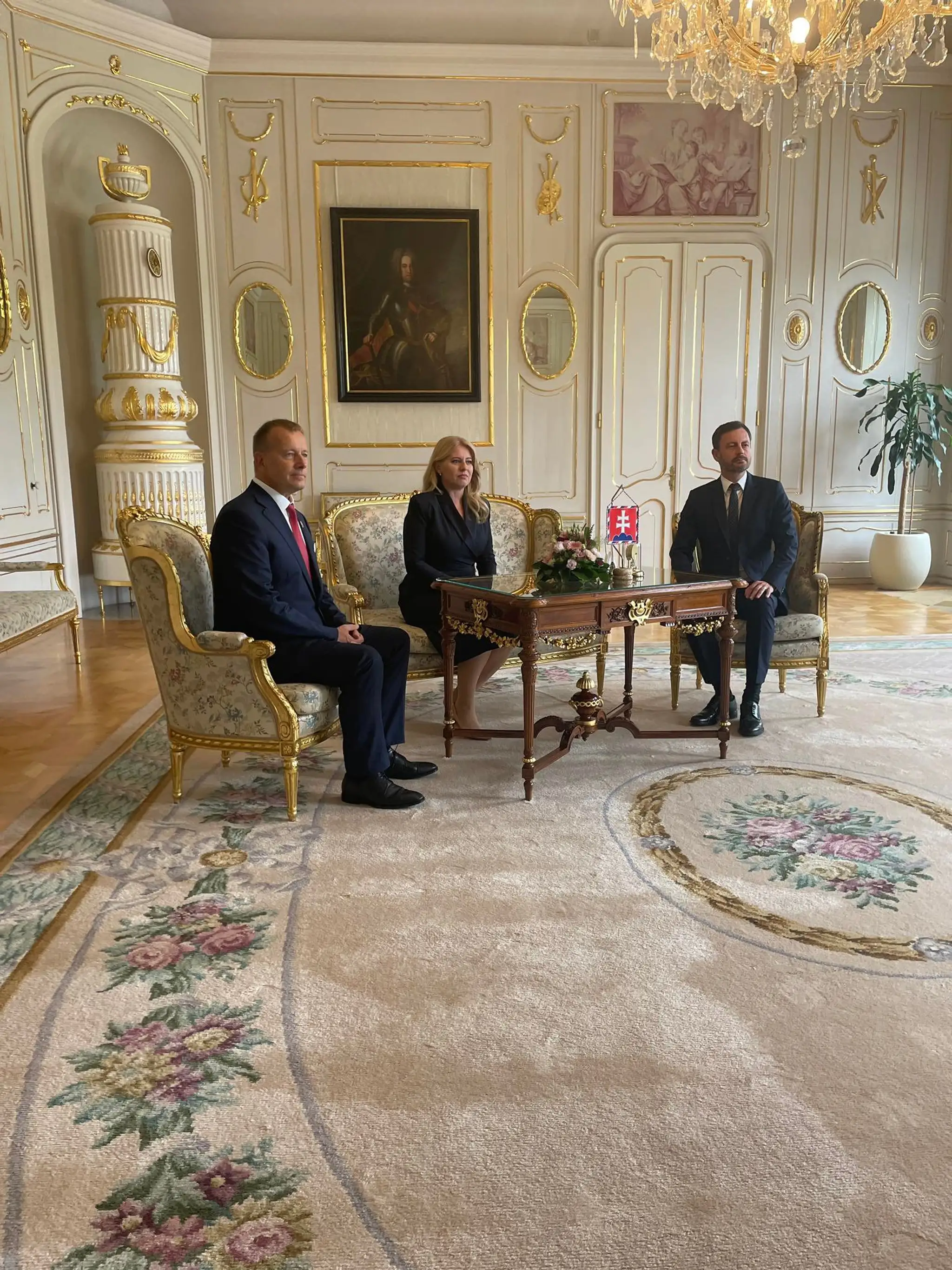 Stretnutie v Prezidentskom paláci