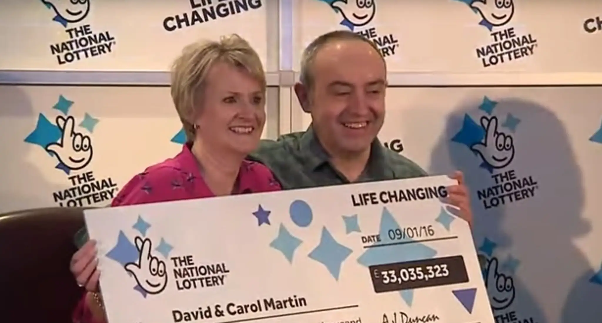 Manželia David a Carol Martin