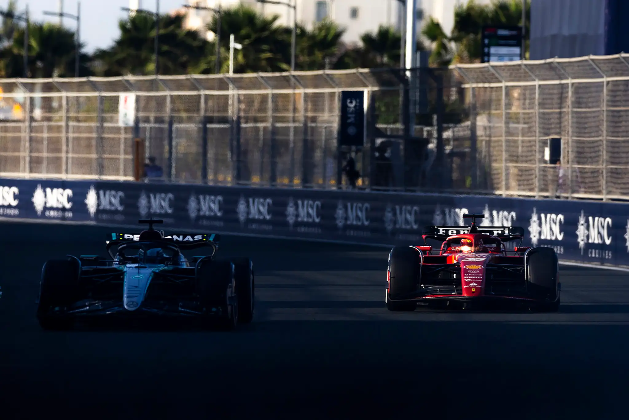Charles Leclerc na Ferrari.