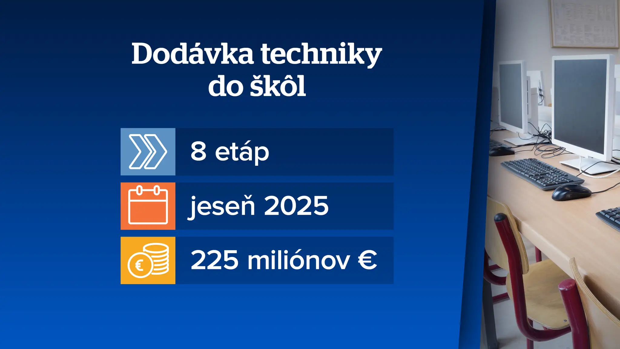 Dodávky techniky do škôl