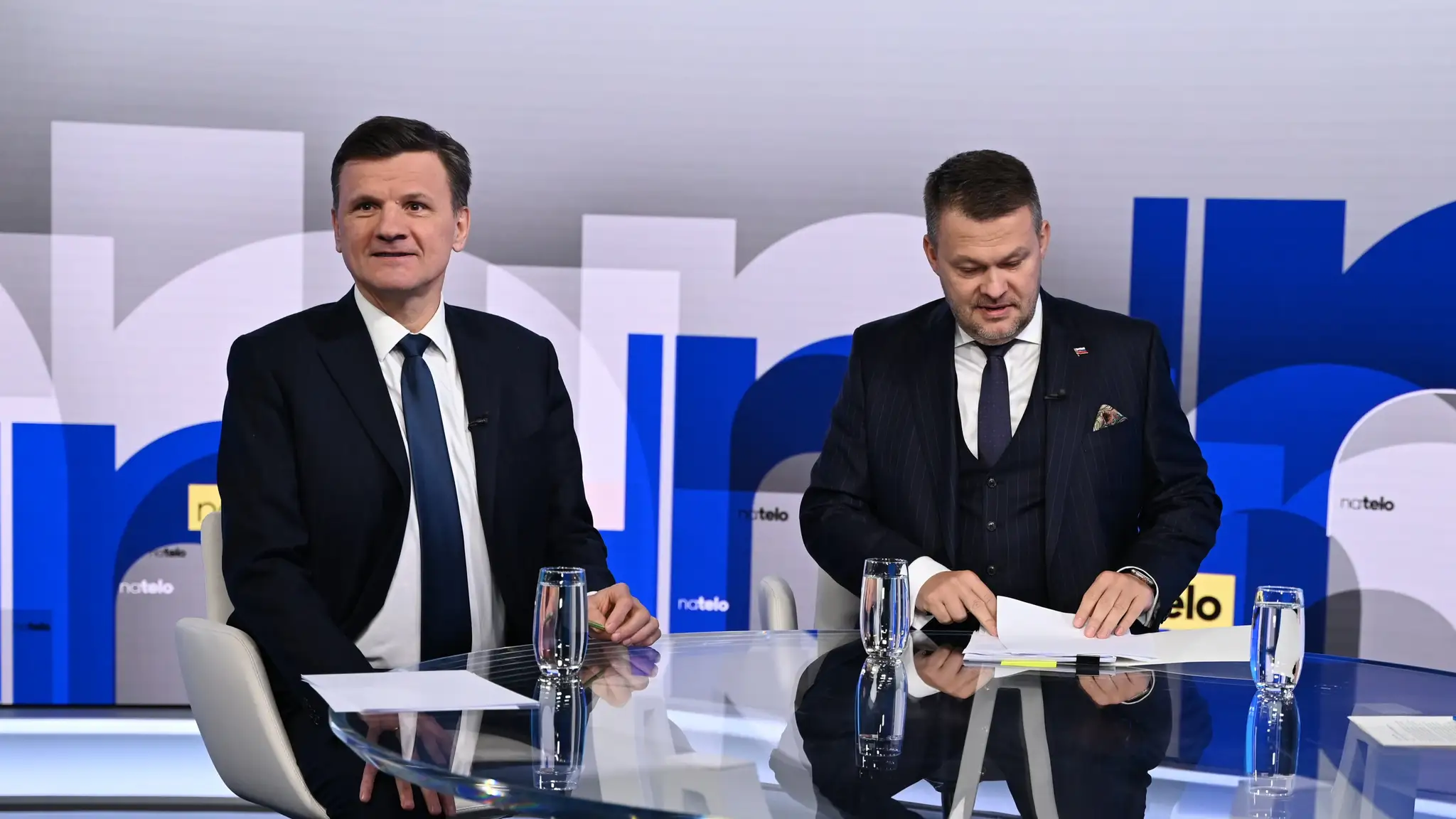 Hosťami relácie Na telo boli Samuel Migaľ a Alojz Hlina