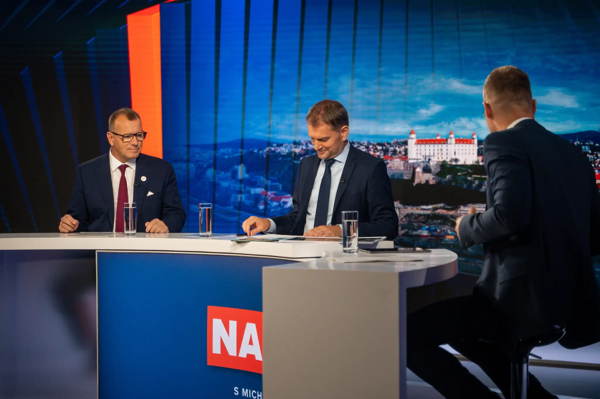 Hosťami relácie Na telo boli Igor Matovič a Boris Kollár
