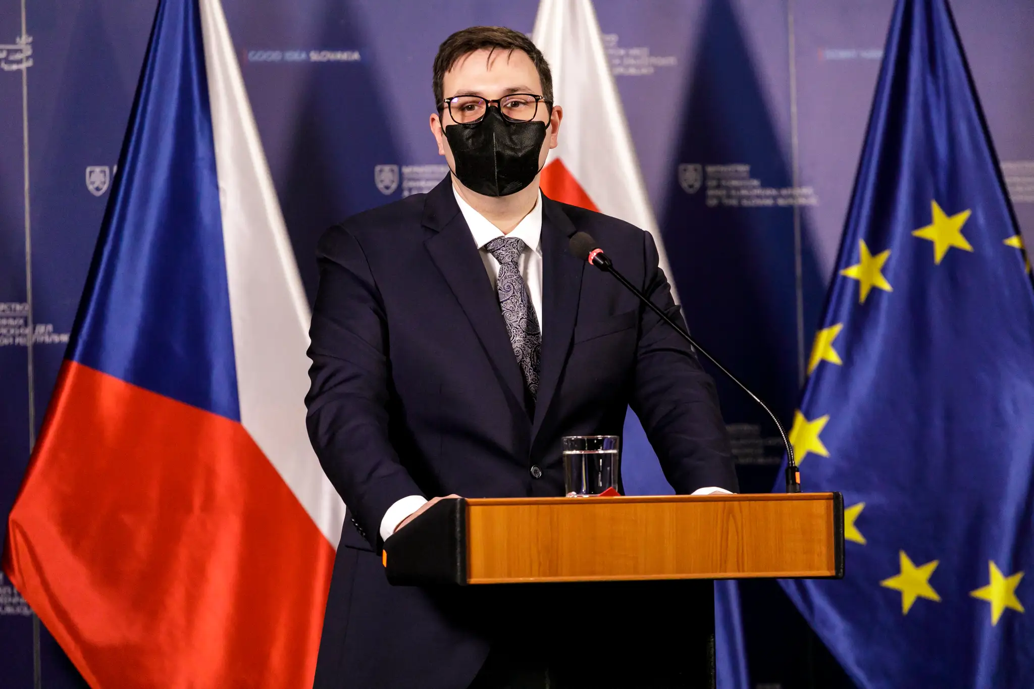 Minister zahraničných vecí Českej republiky Jan Lipavský.