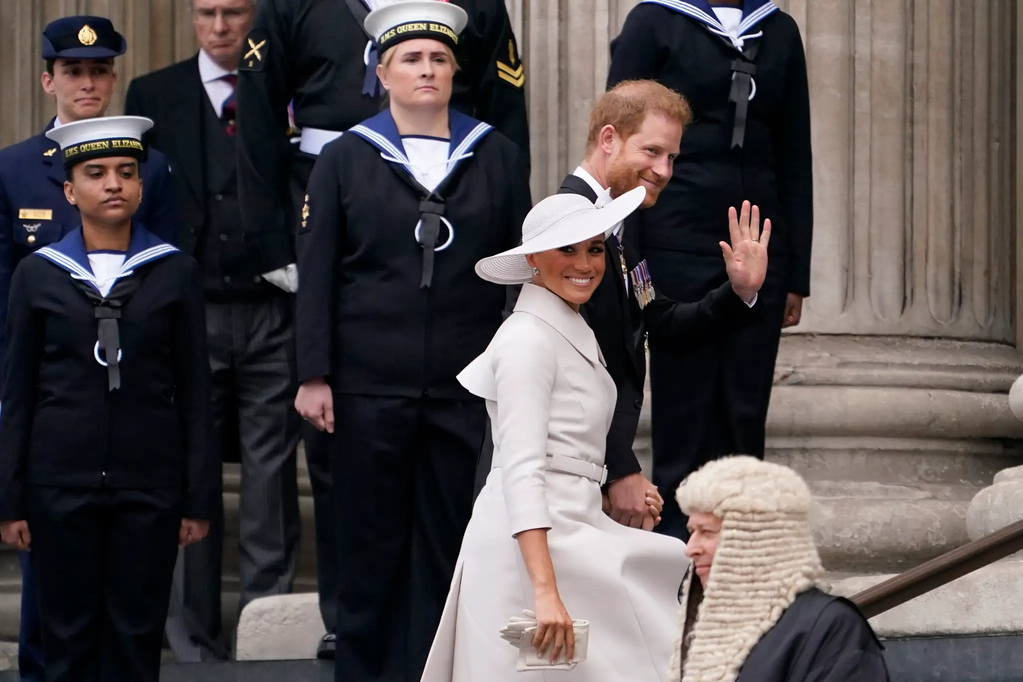 Britský princ Harry a jeho manželka Meghan, vojvodkyňa zo Sussexu
