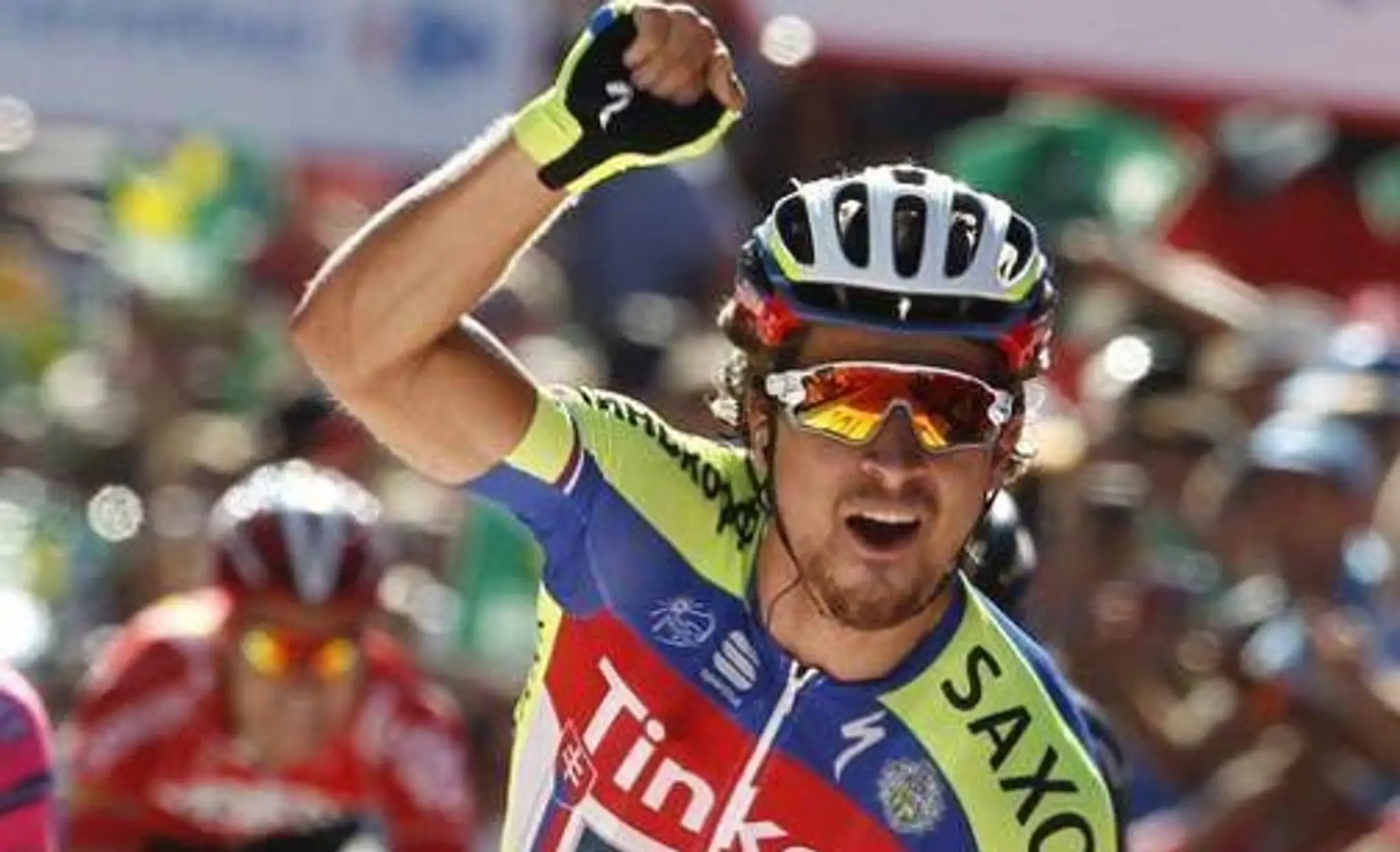 Peter Sagan na Vuelte.