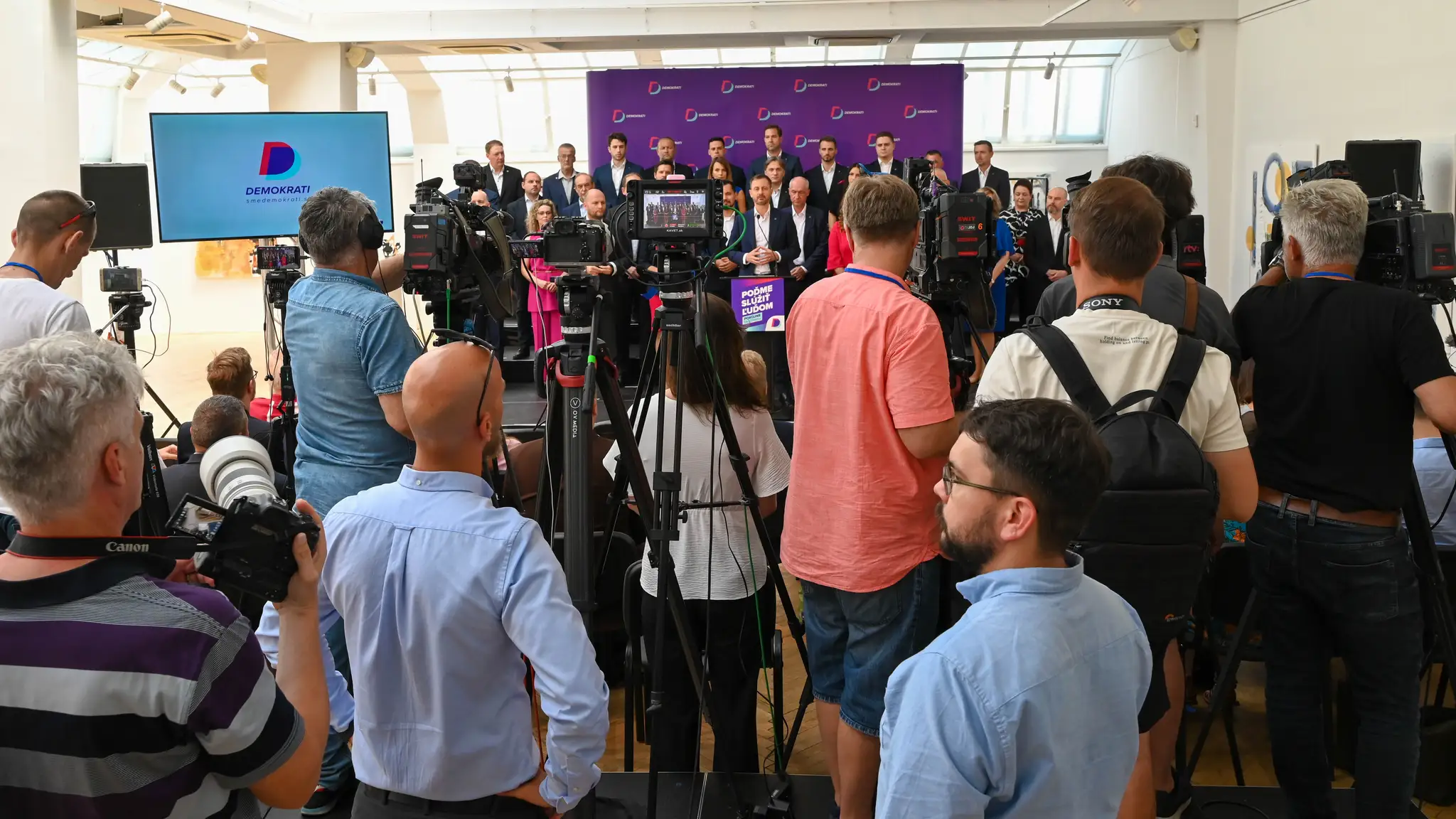 Demokrati predstavili volebnú líderku Andreu Letanovskú