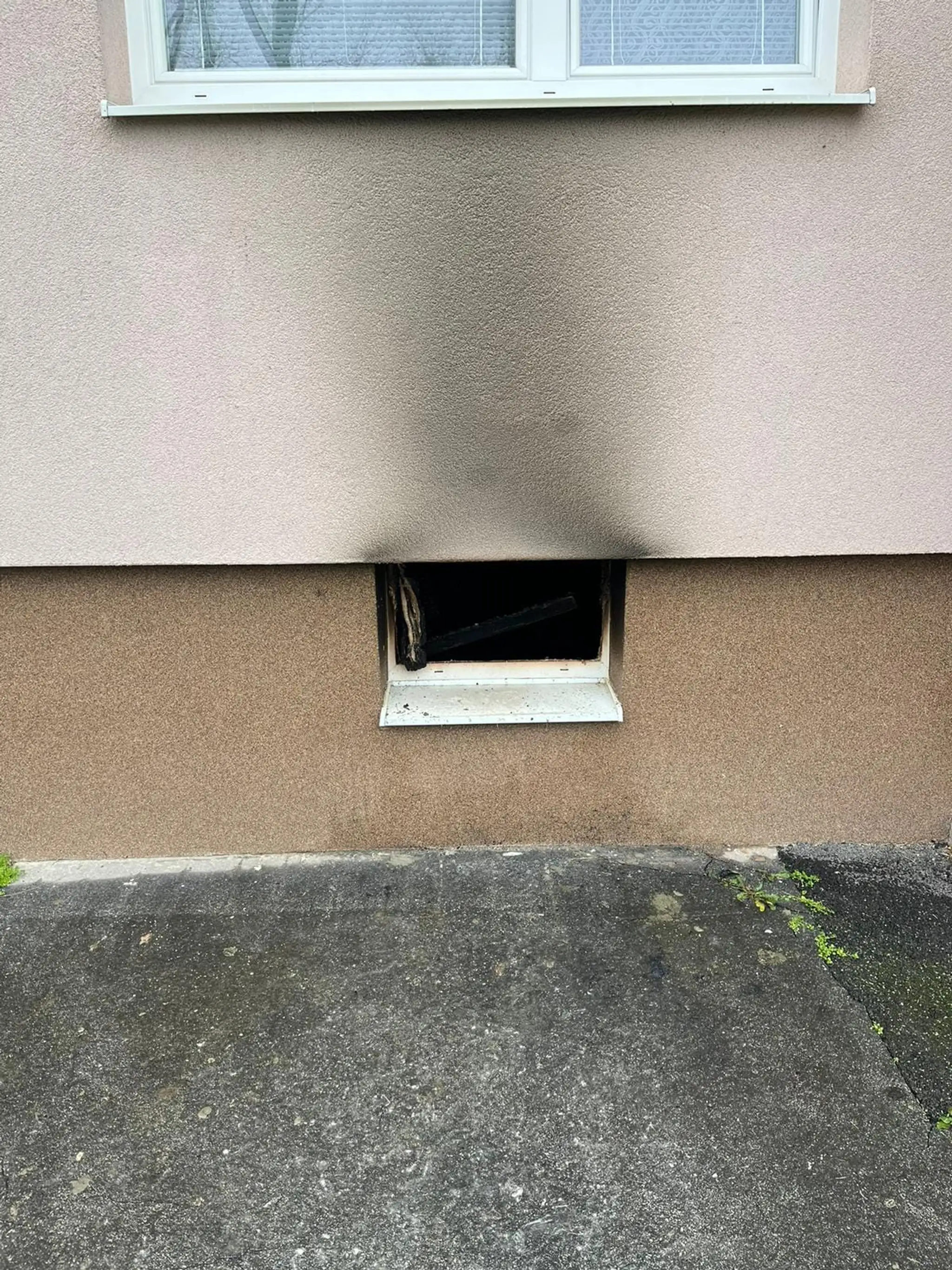 Požiar v pivnici obytného domu