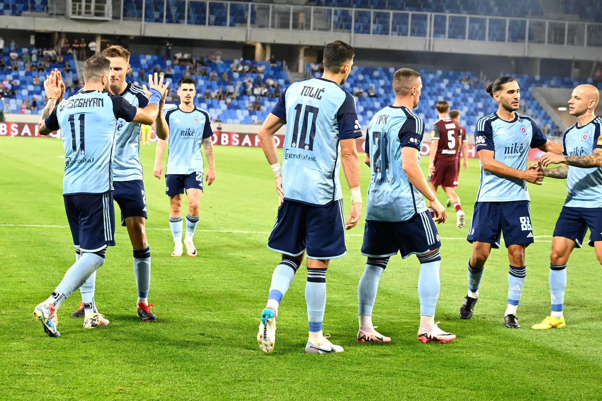 Slovan má už po dvoch kolách na čele tabuľky dvojbodový náskok.