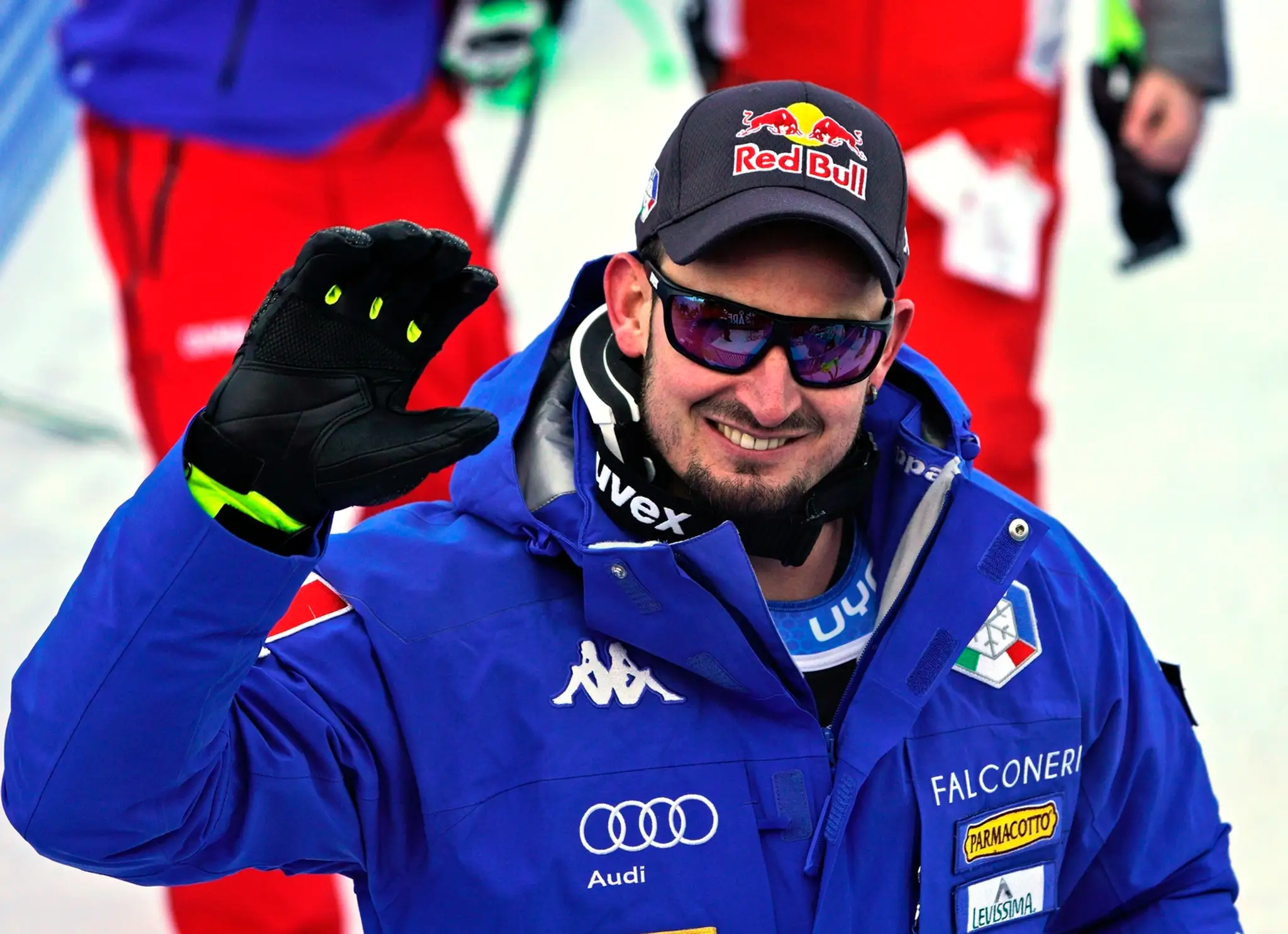 Alpský lyžiar Kjetil Jansrud pred super-G na MS v Are.