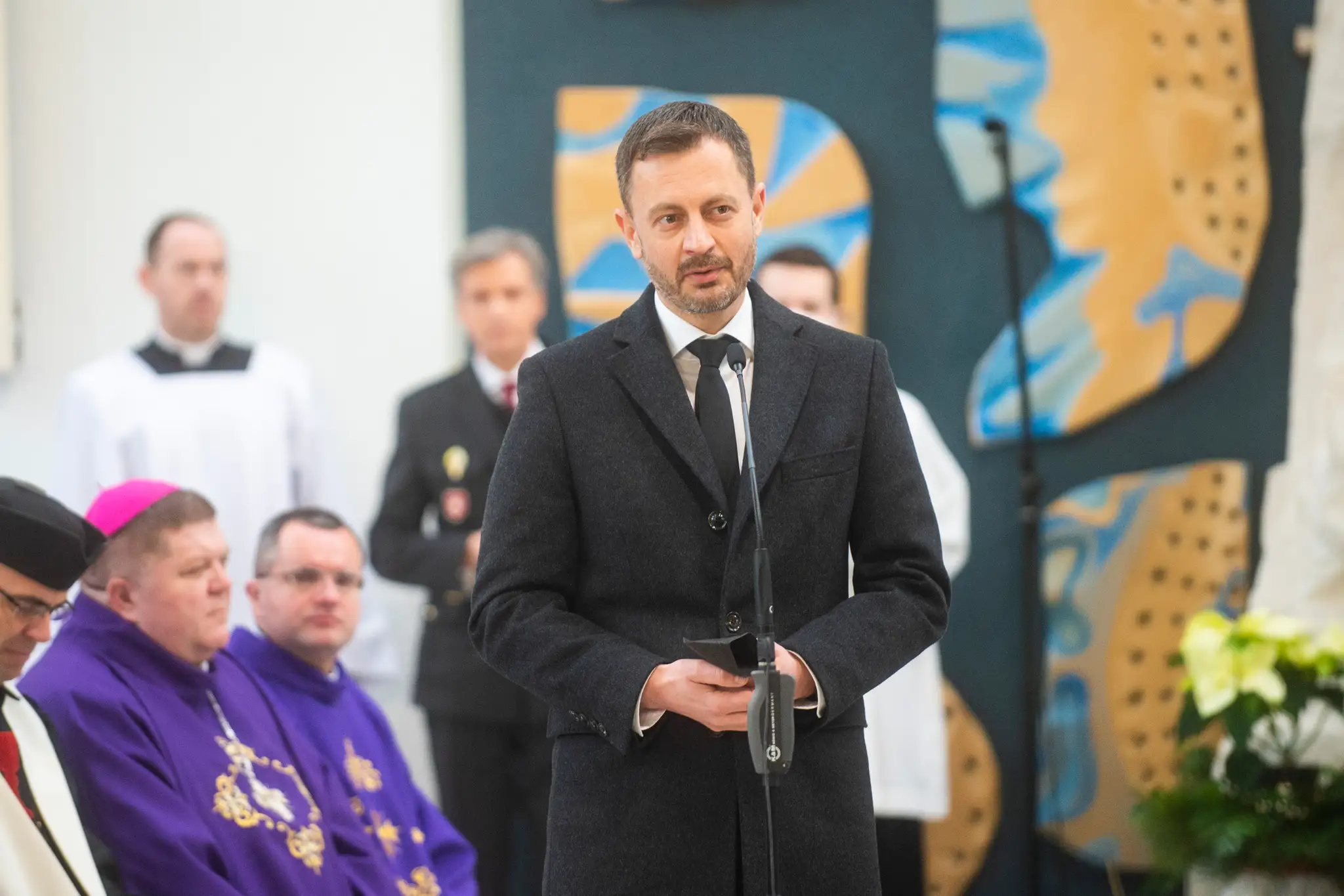 Posledná rozlúčka s V. Krčmérym.
