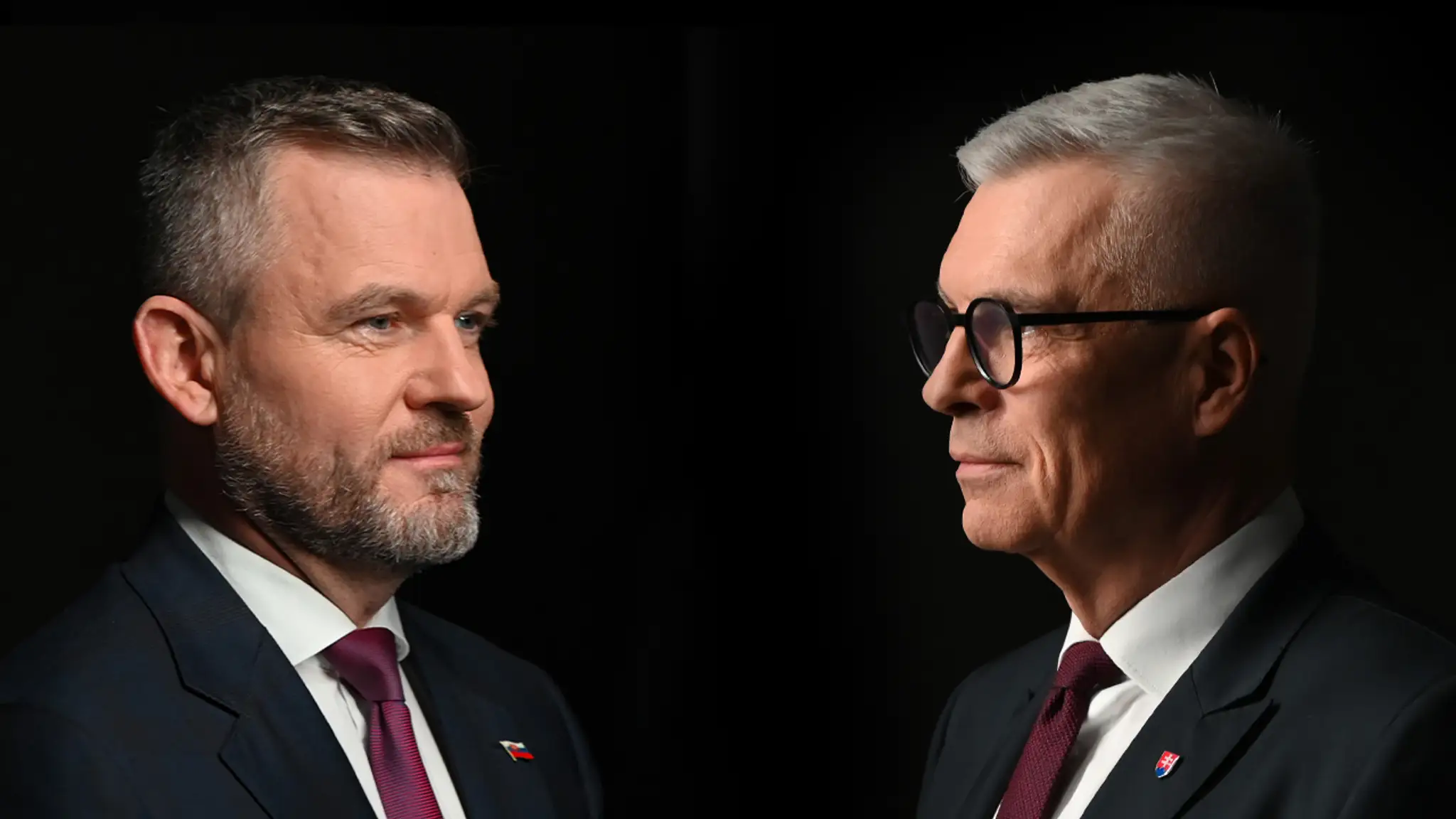 Peter Pellegrini a Ivan Korčok.