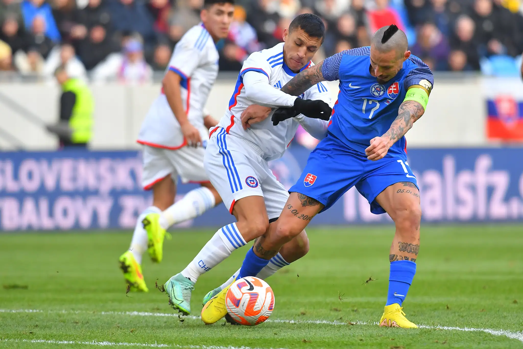 Marek Hamšík sa s reprezentáciou rozlúčil v prípravnom zápase s Čile.