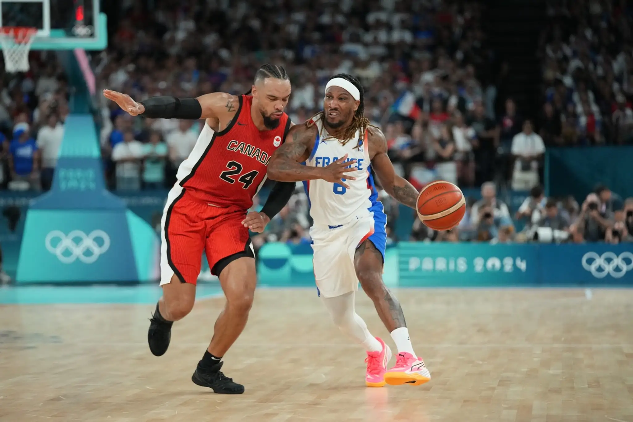 Kanada prehrala vo štvrťfinále basketbalového turnaja s Francúzskom.