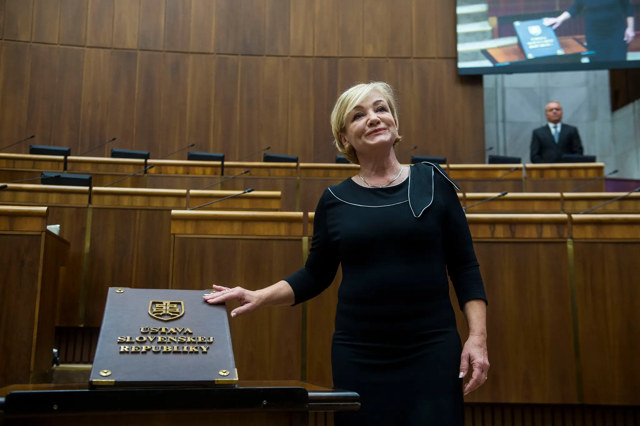 Ľubica Laššáková z Hlas-SD.