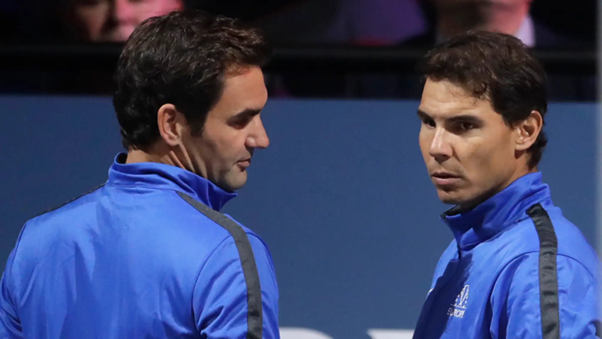 Roger Federer a Rafael Nadal.