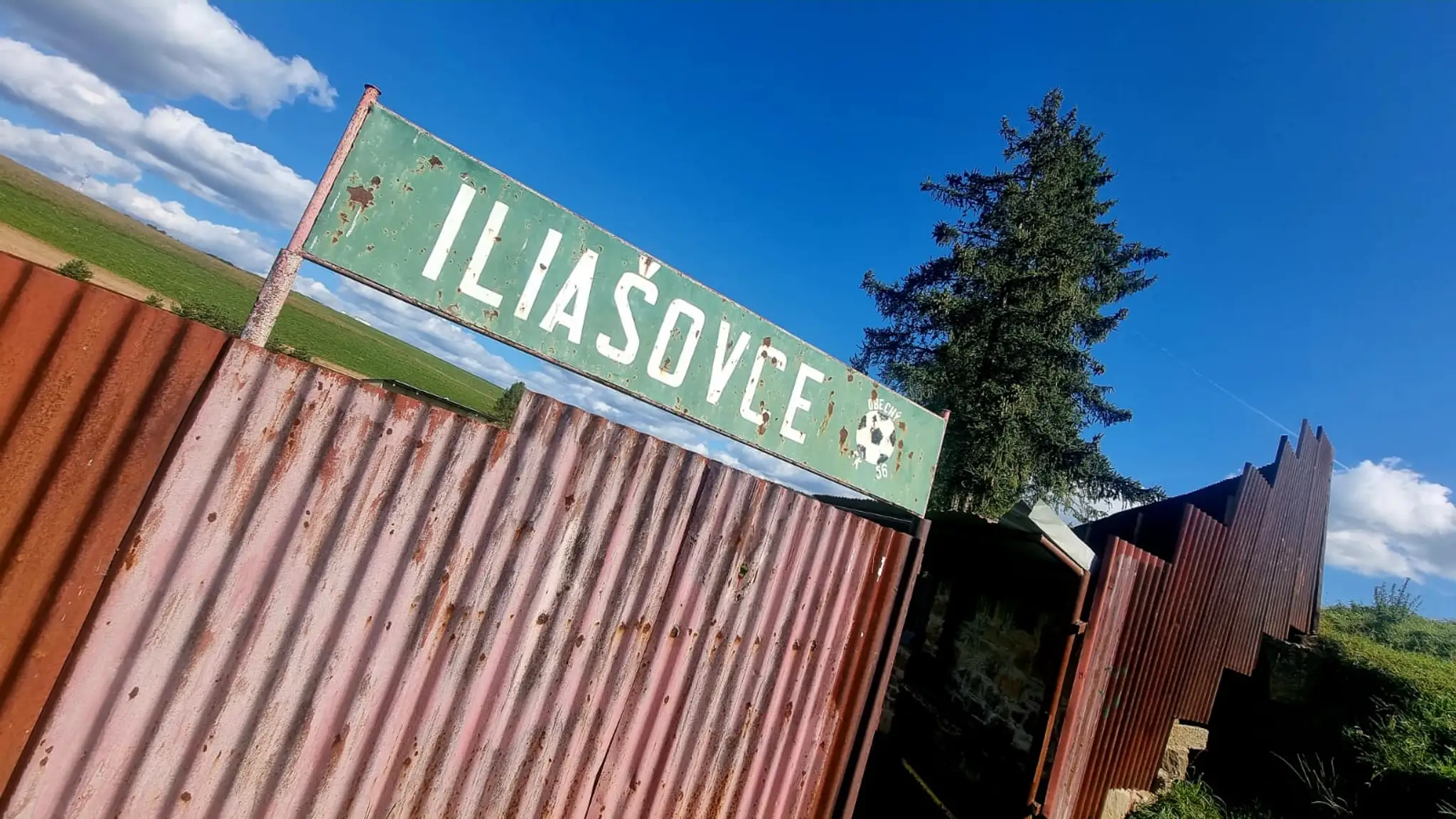 Futbalové ihrisko v Iliašovciach