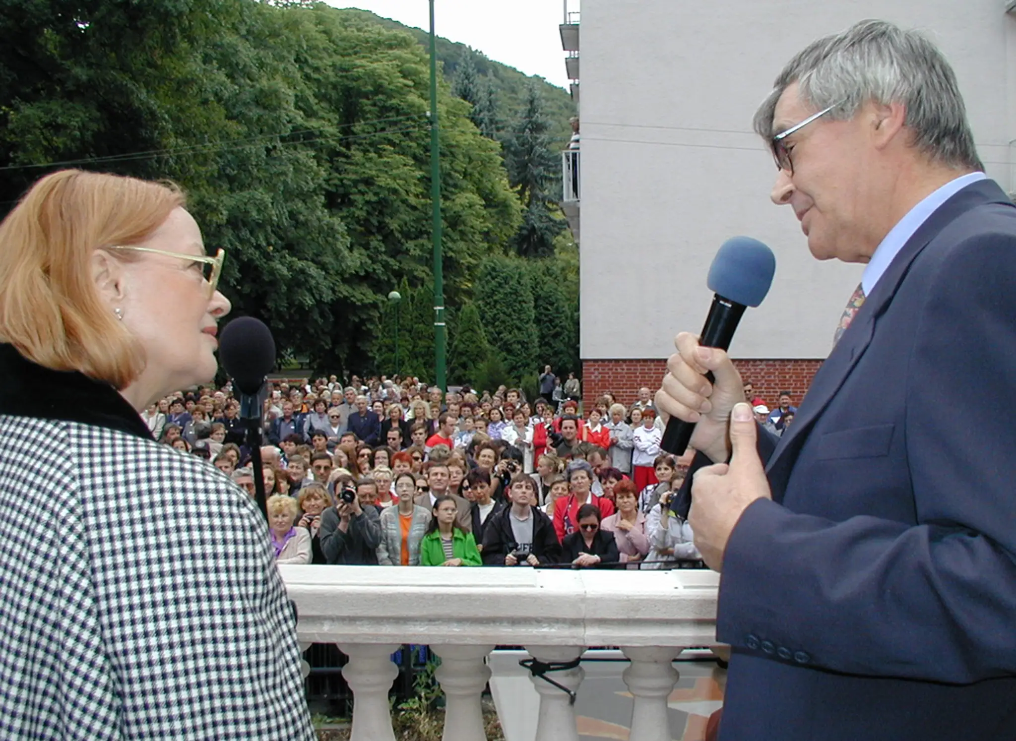 Jana Brejchová v Trenčianskych Tepliciach v roku 2000