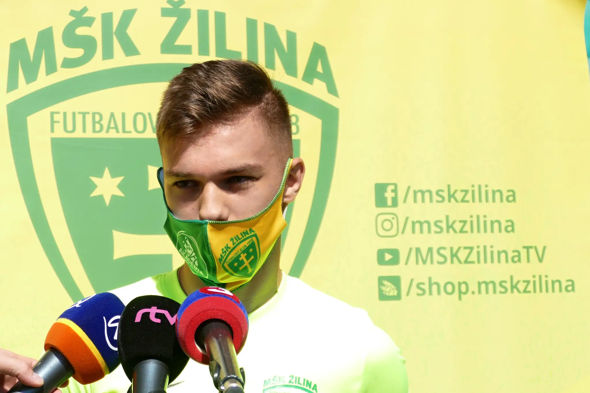 Ján Bernát ešte počas pôsobenia v Žiline.