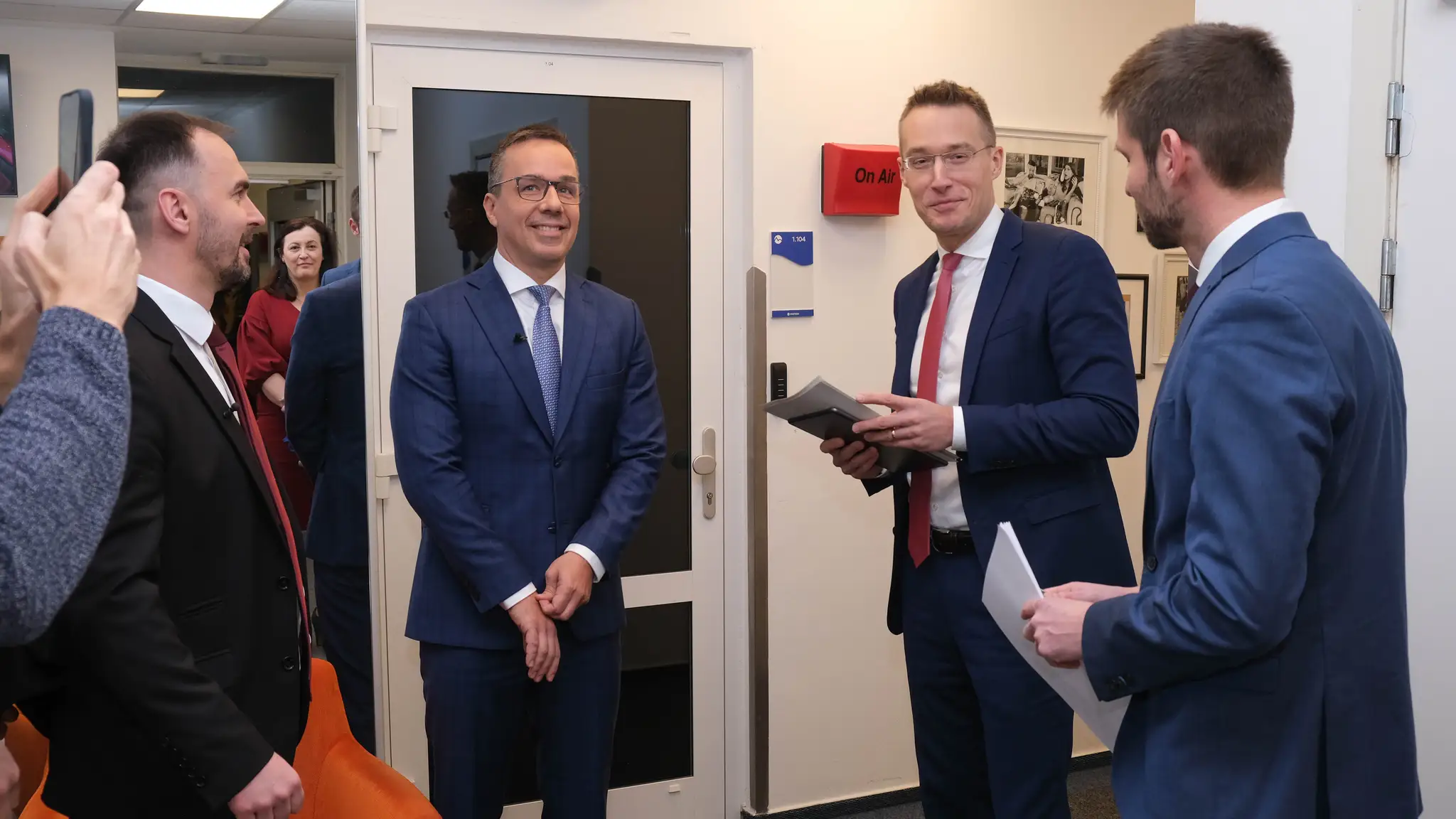 Michal Šimečka, Erik Tomáš a Michal Šipoš v relácii Na telo.