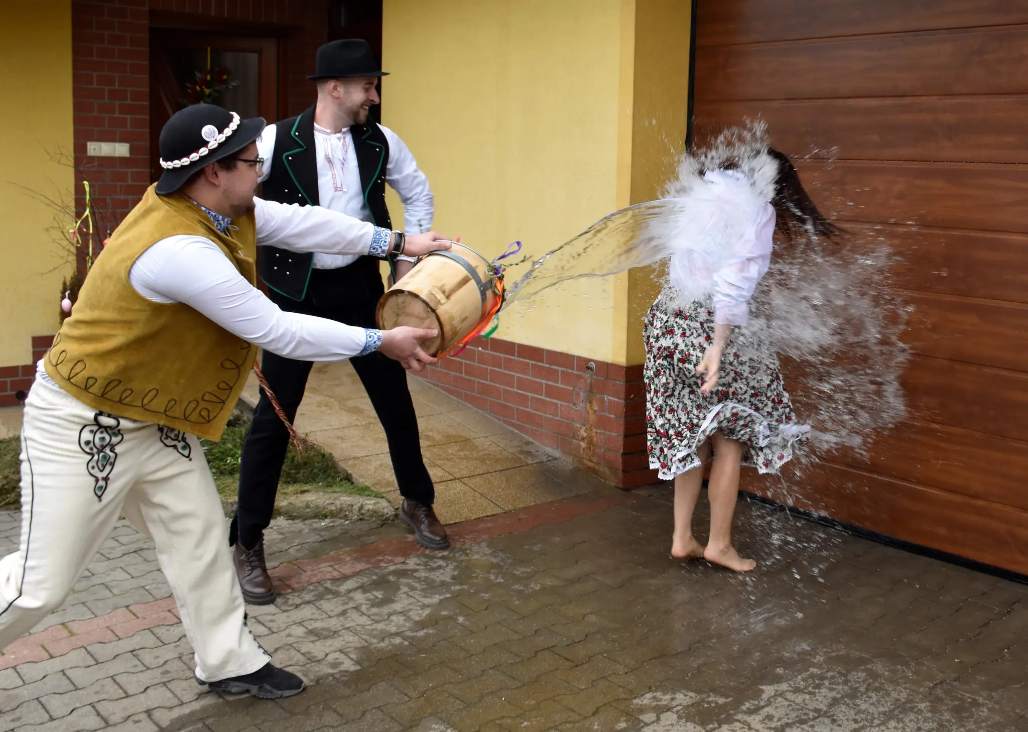 Oblievačka v Rabči na Orave.