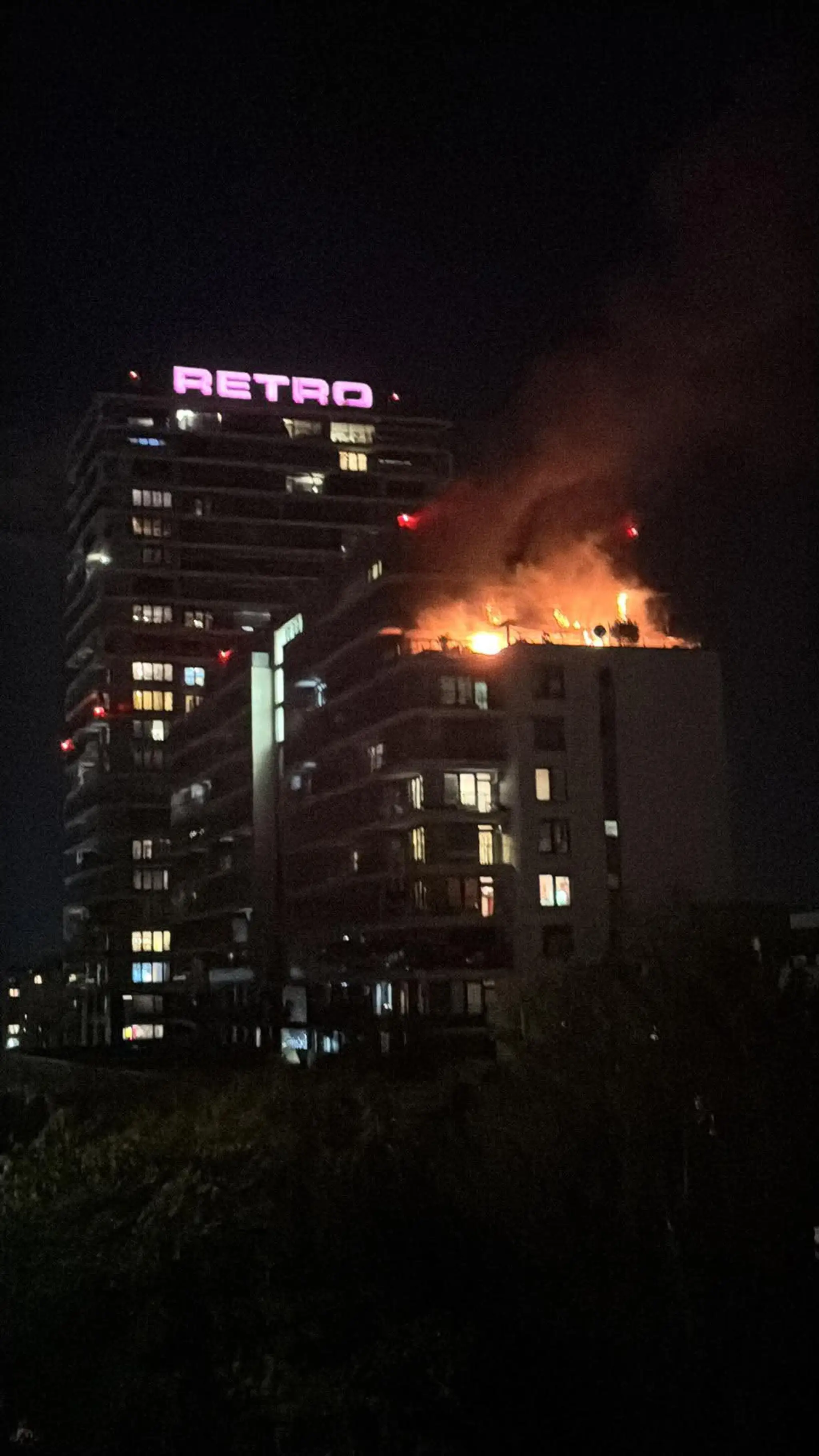 Požiar v Ružinove