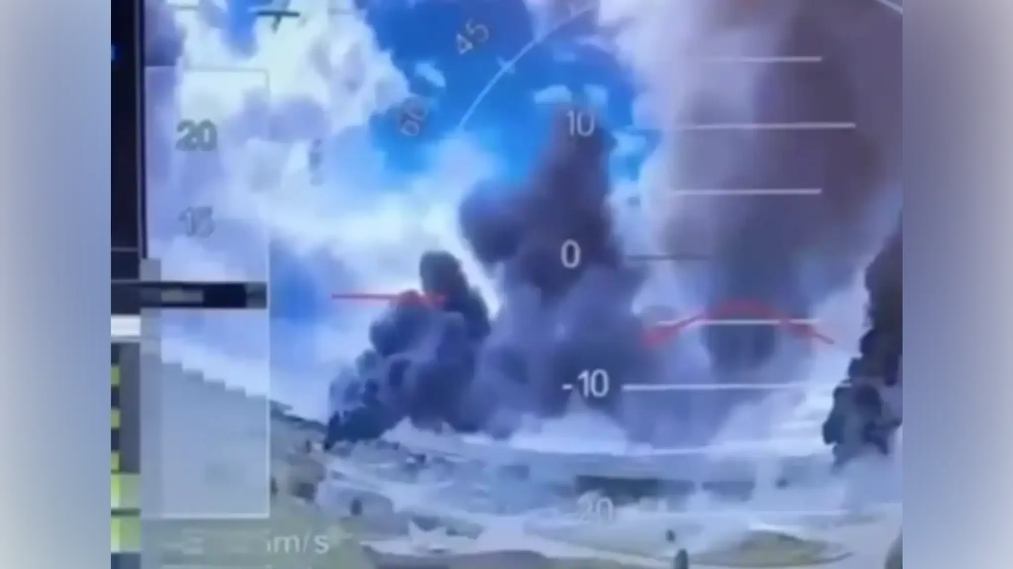 Dronové video ukrajinského útoku