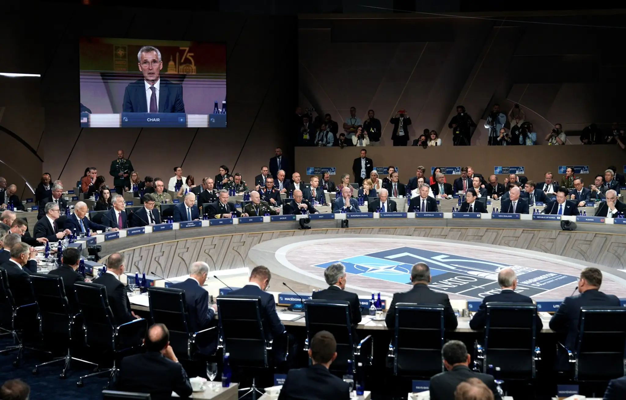 Summit NATO vo Washingtone.