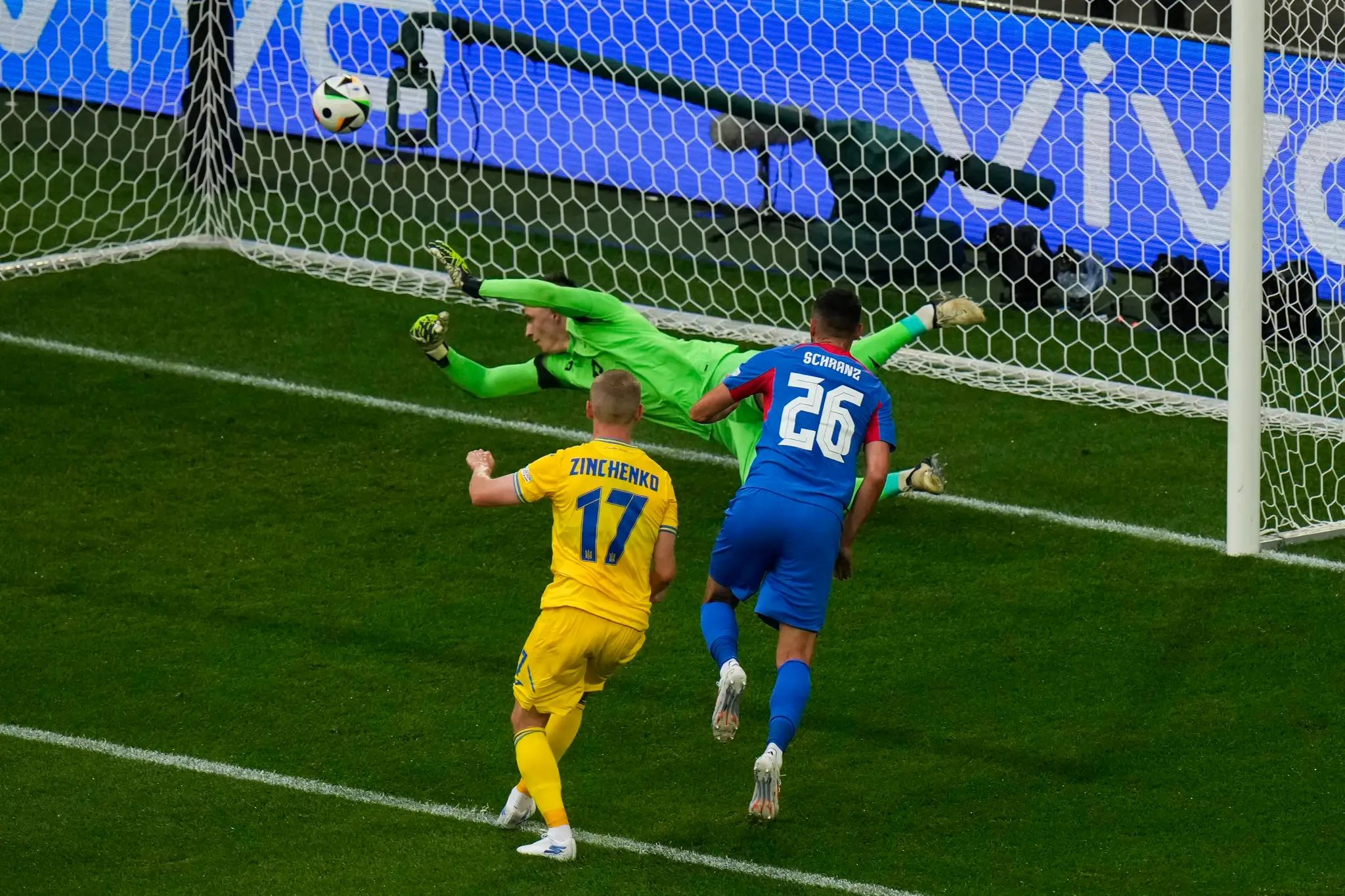Gólová hlavička Ivana Schranza