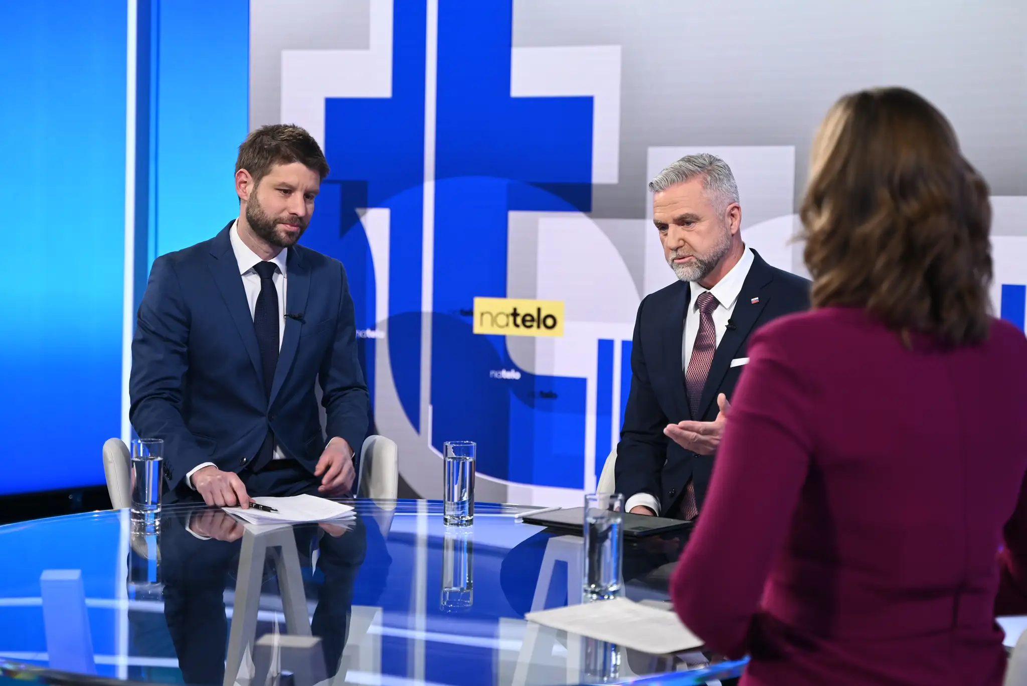Hosťami relácie Na telo boli Tibor Gašpar a Michal Šimečka
