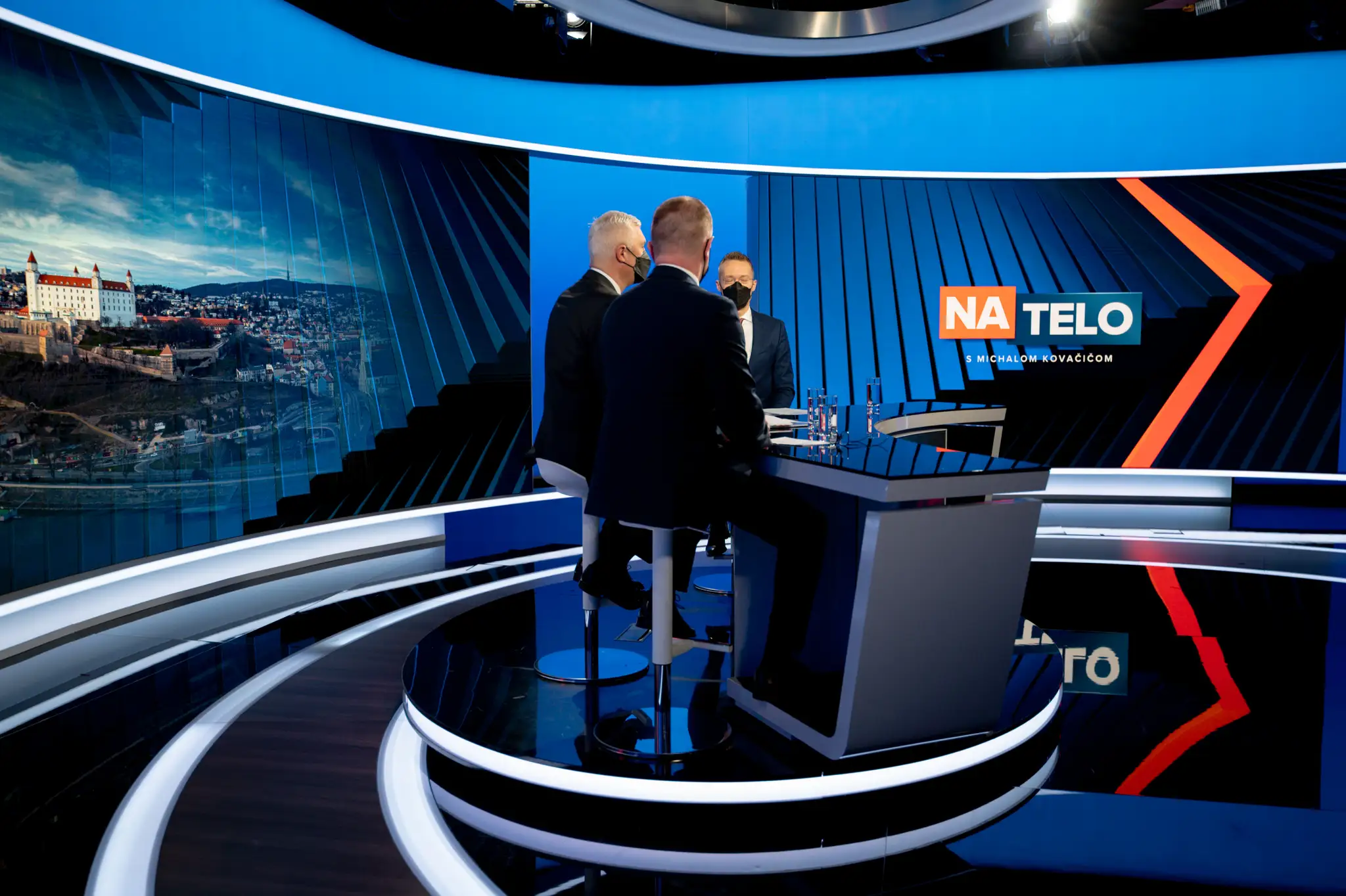 Peter Kmec a Ivan Korčok v Na telo.