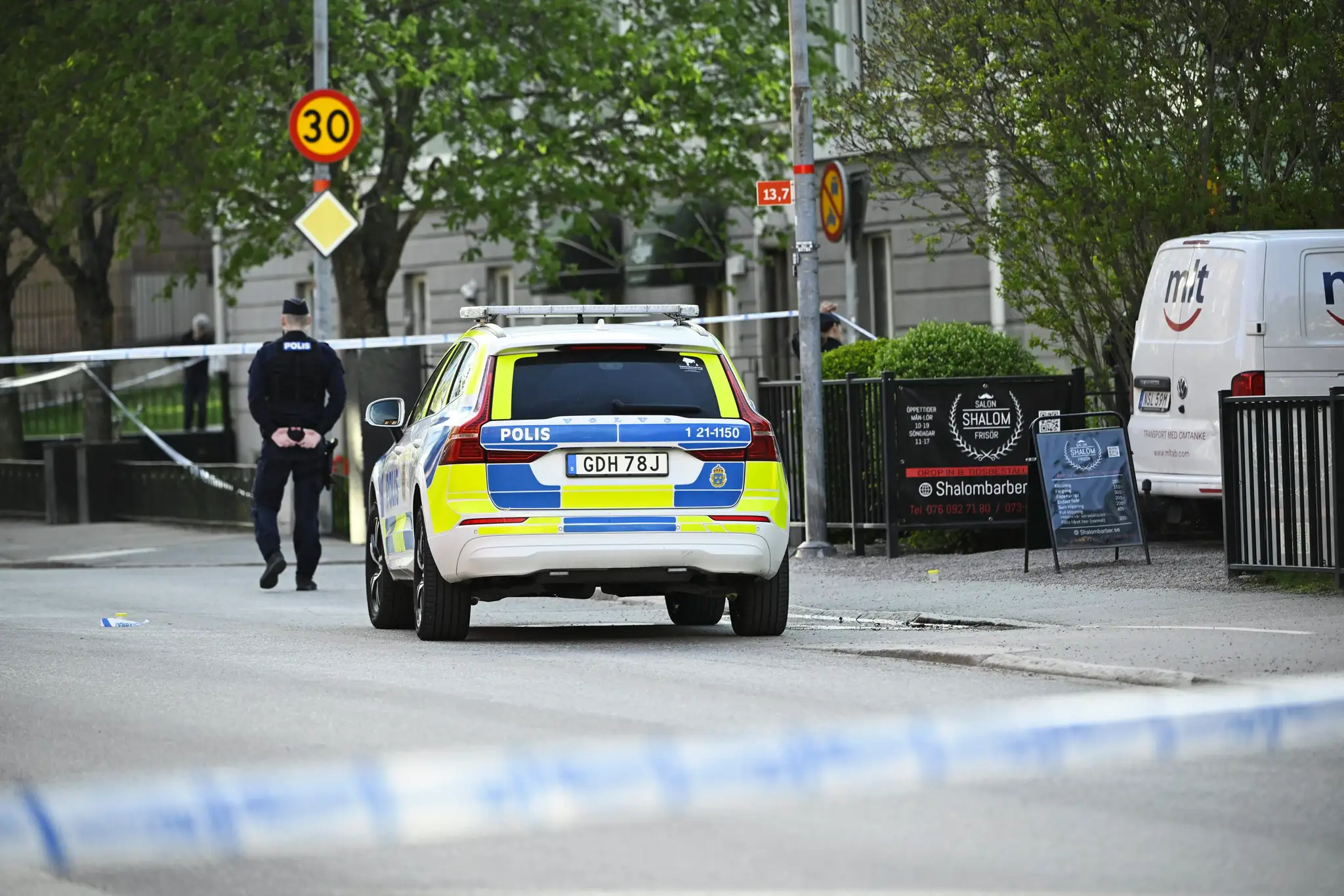 Streľba vo švédskom meste Uppsala