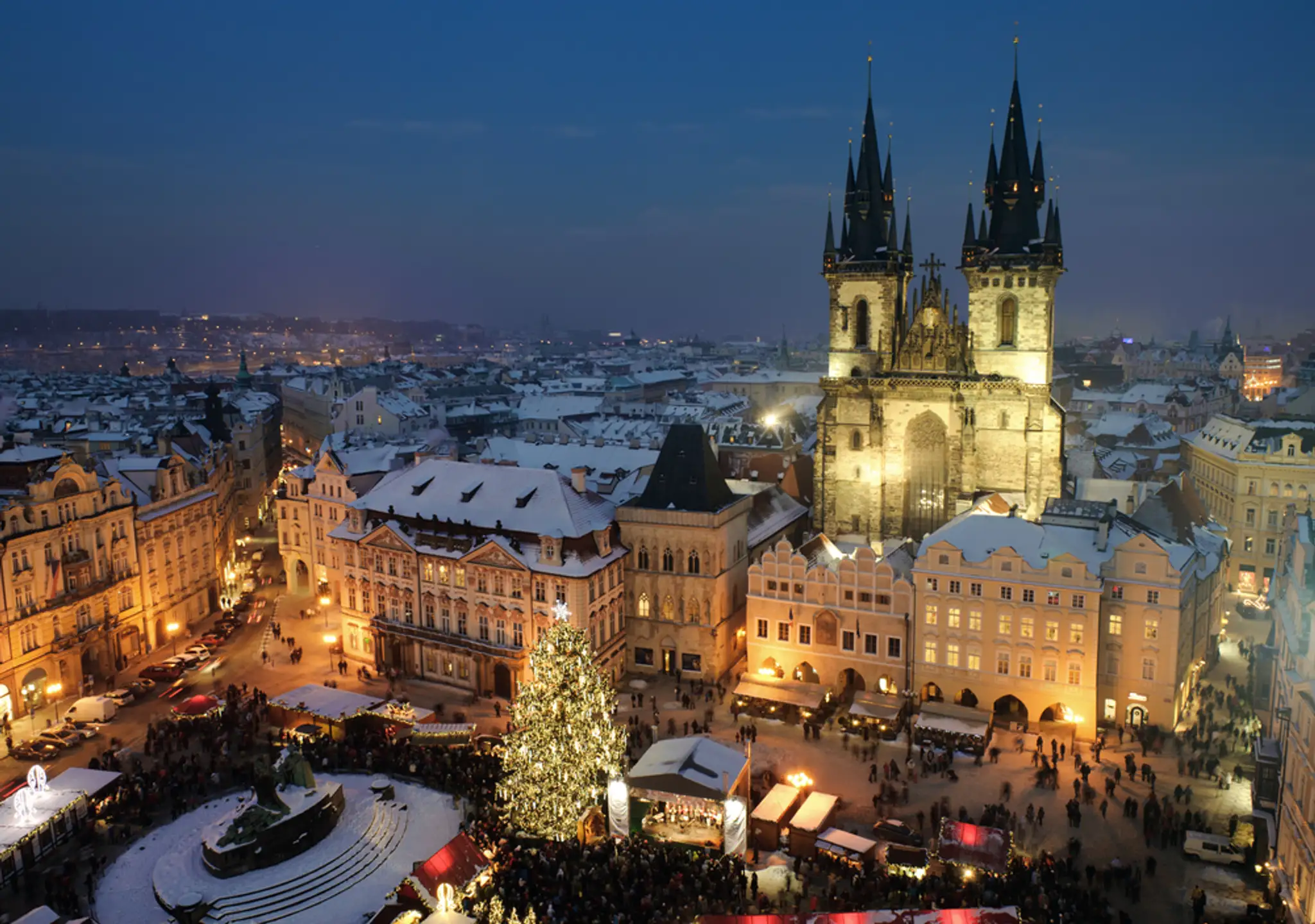 Zimná Praha