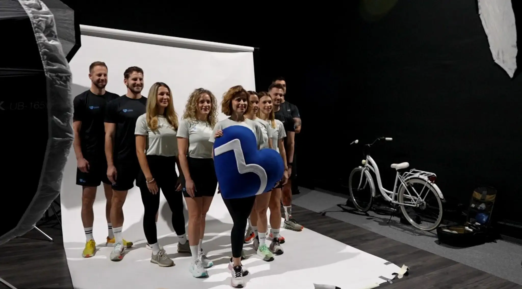 Fotenenie bežeckých ambasádorov Nadácie televízie Markíza.