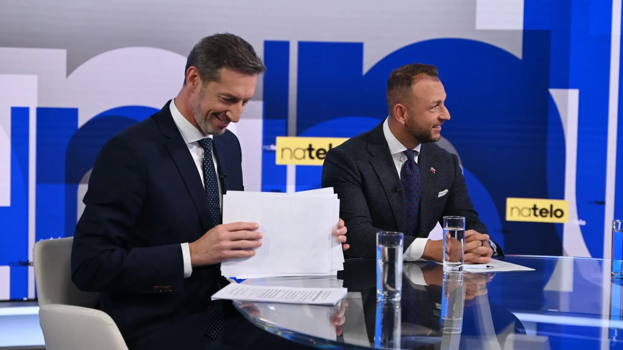 Hosťami relácie Na telo boli Matúš Šutaj Eštok a Milan Majerský