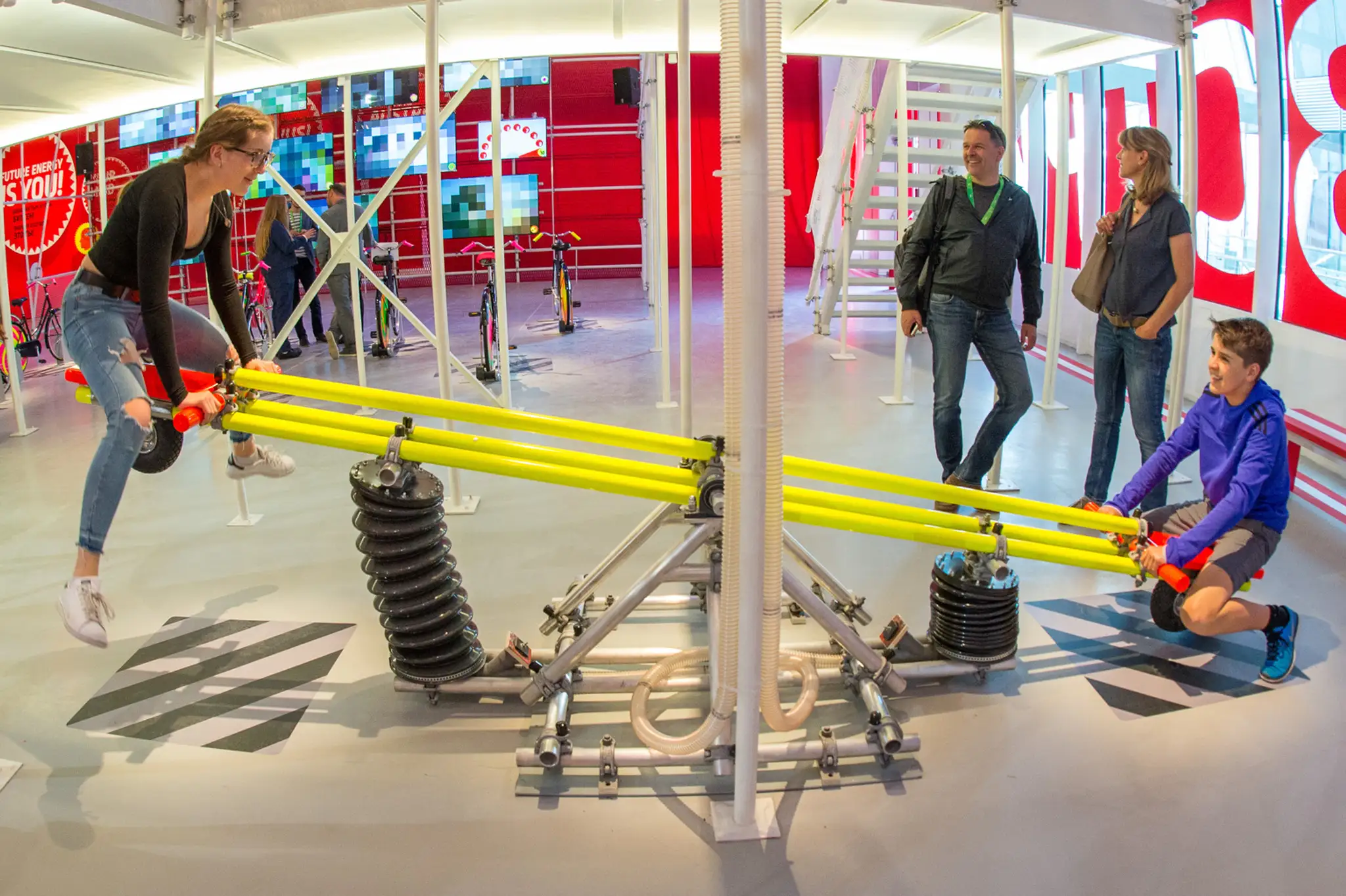 Interiér pavilónu Rakúska na svetovej výstave Expo 2017.