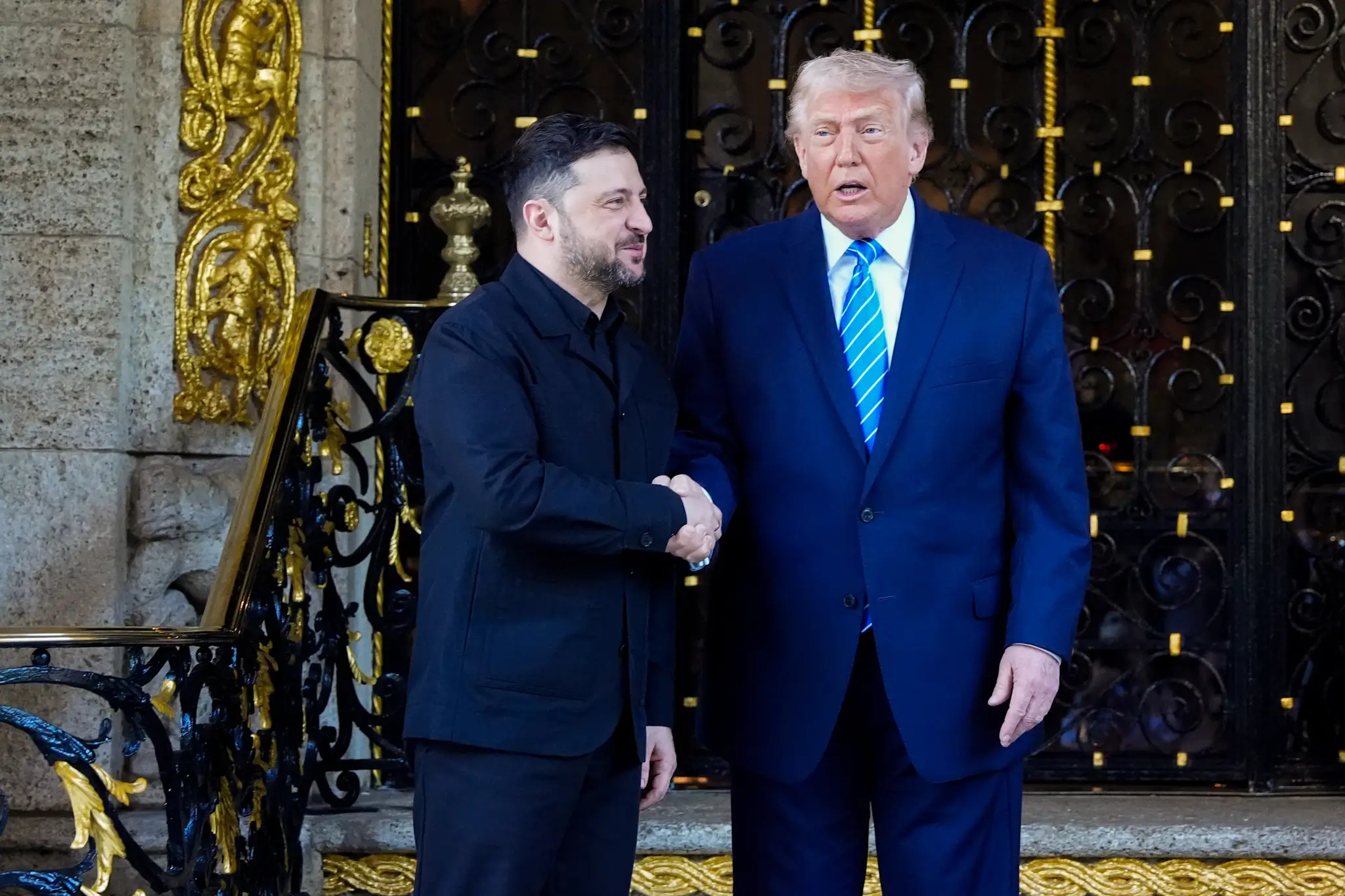 Volodymyr Zelenskyj a Donald Trump