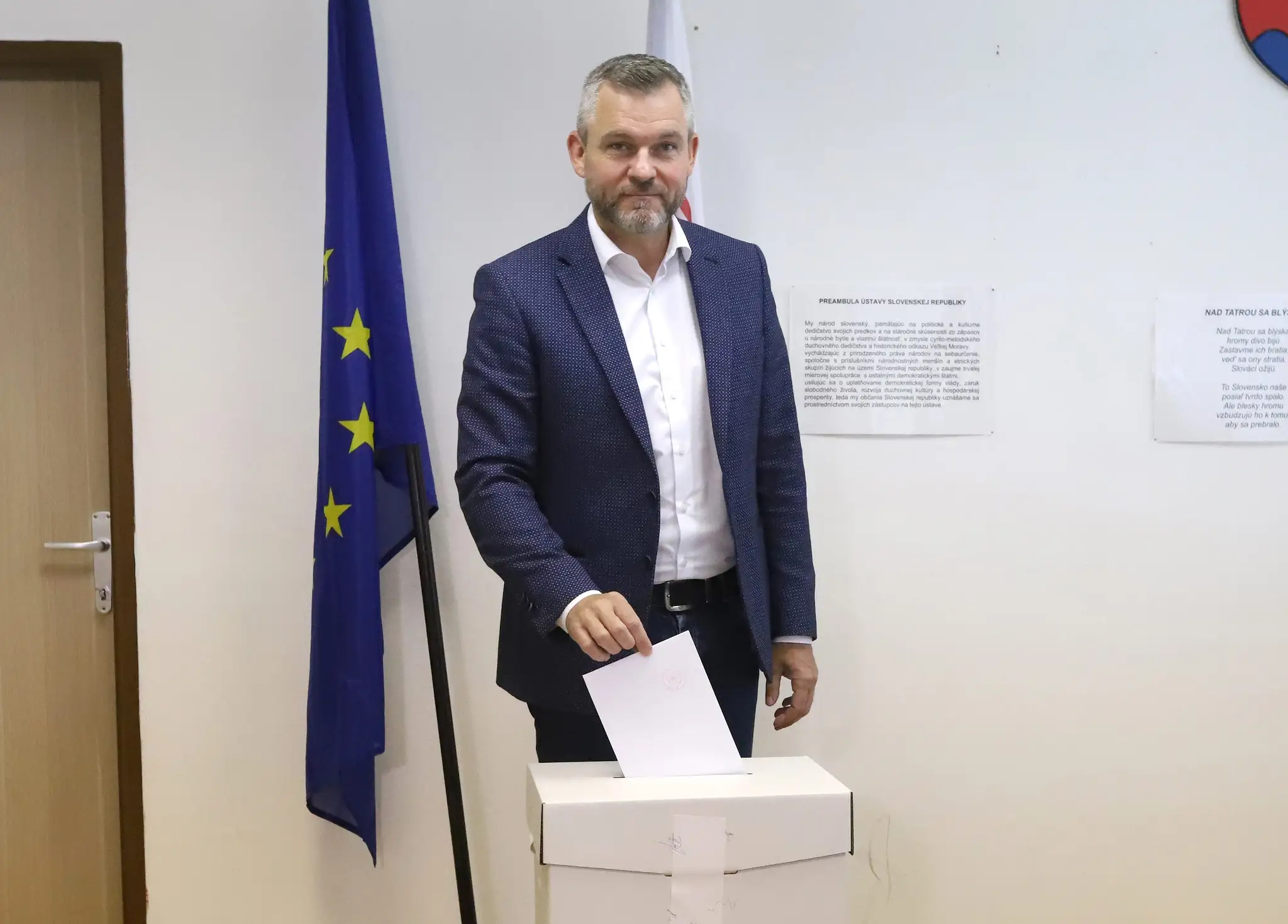 Zvolený prezident Peter Pellegrini