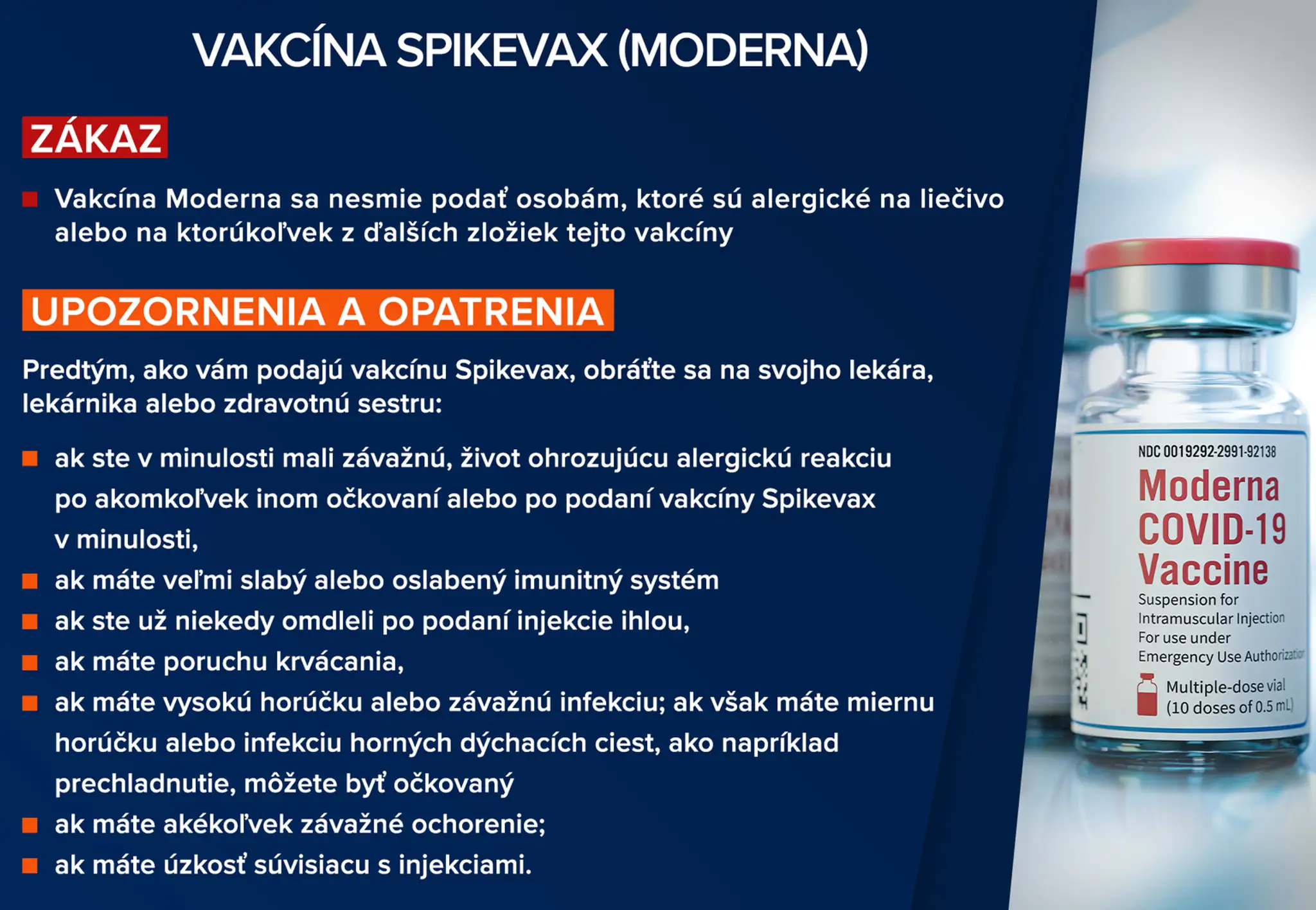 Vakcína Moderna.