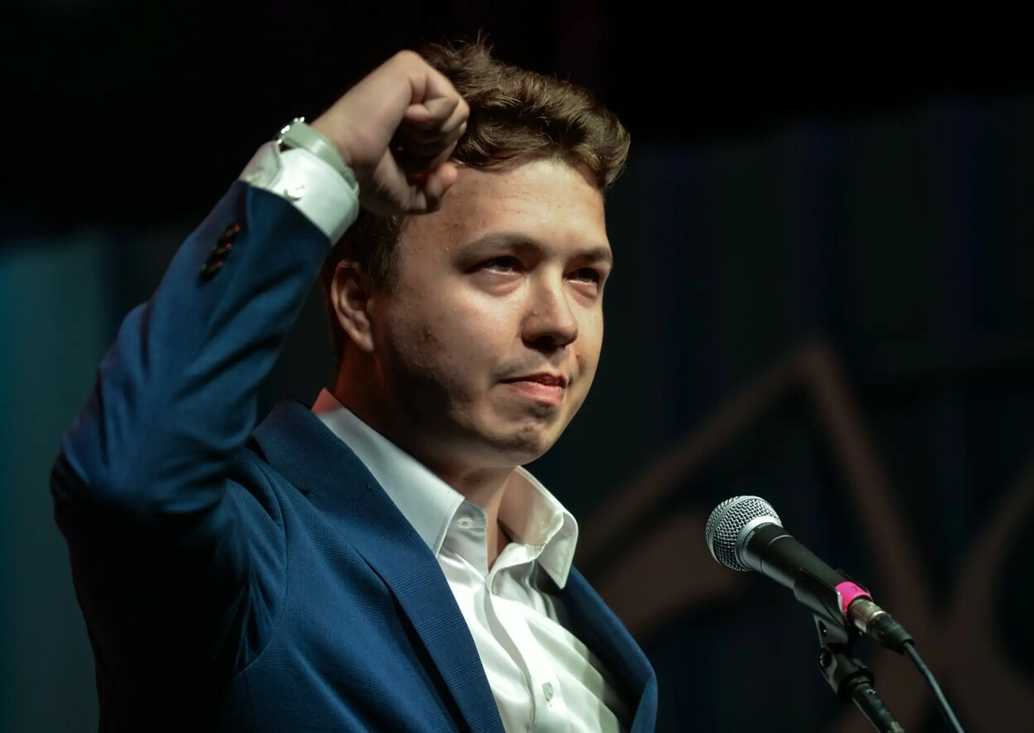Bieloruský novinár Raman Pratasevič