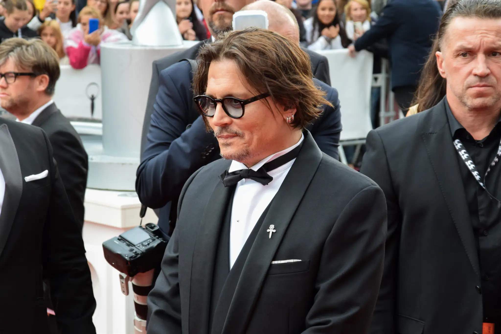 Johnny Depp na MFF KV.