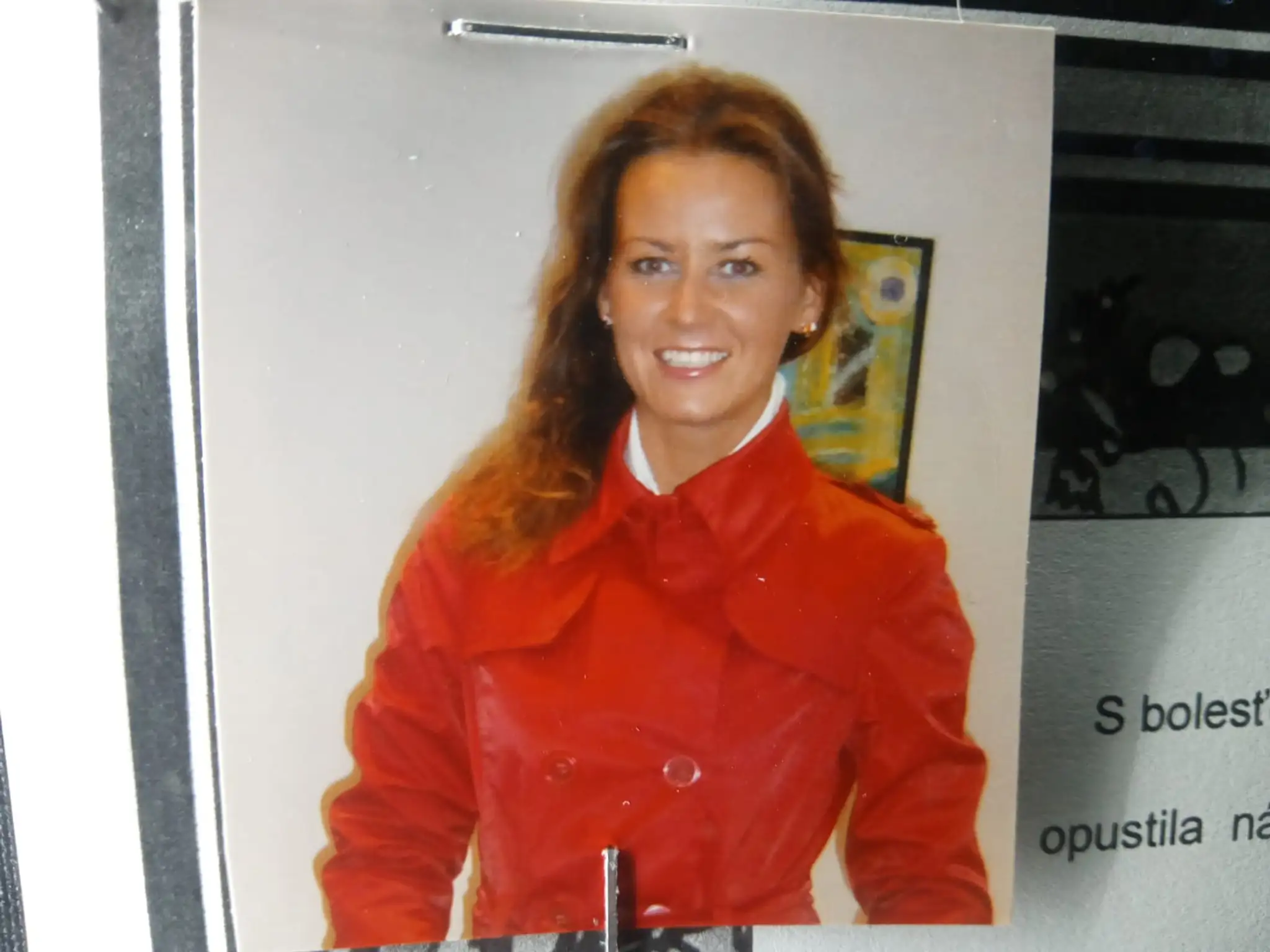 Erika, ktorá sa stala obeťou vraha.