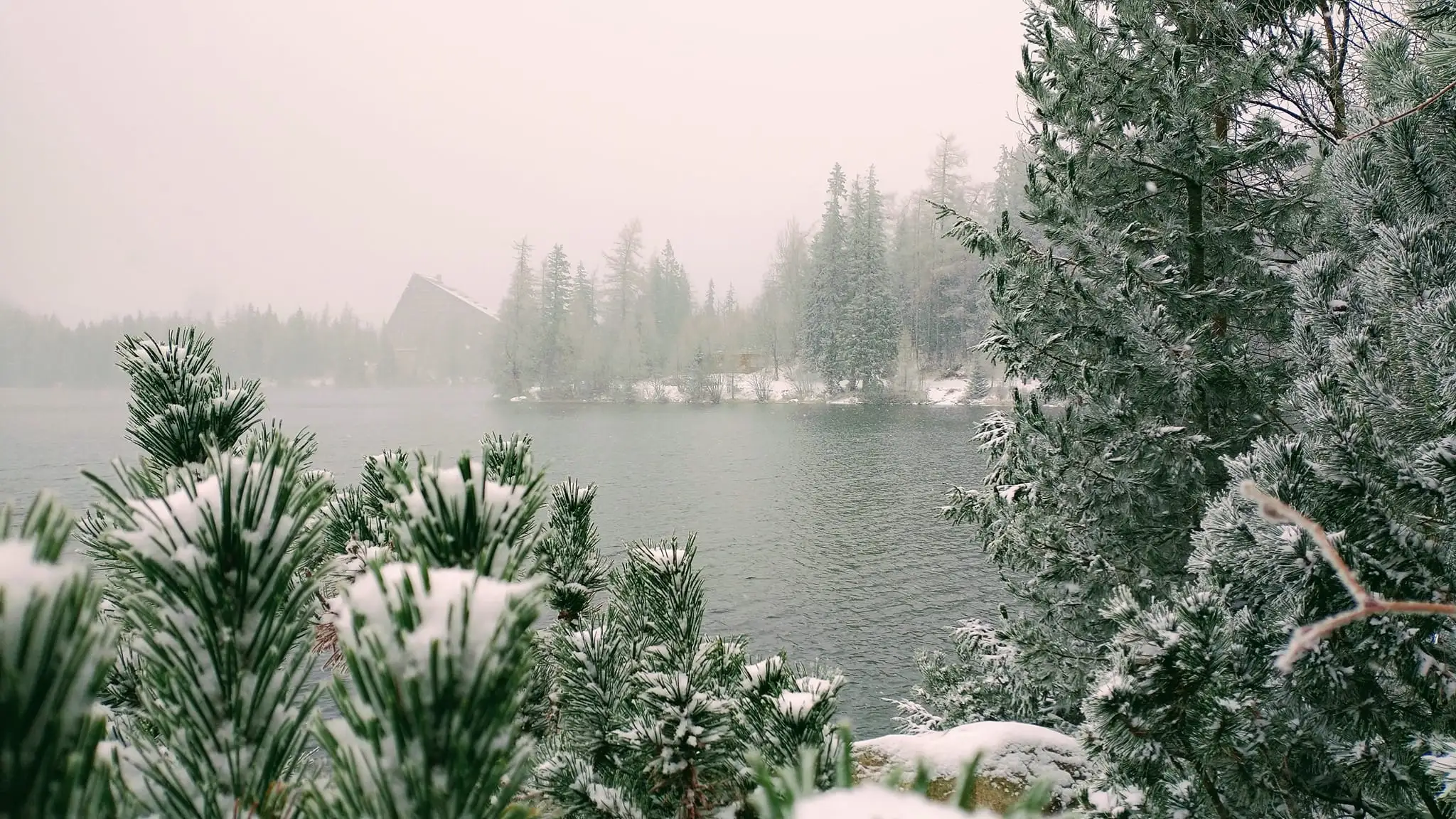 Štrbské pleso.
