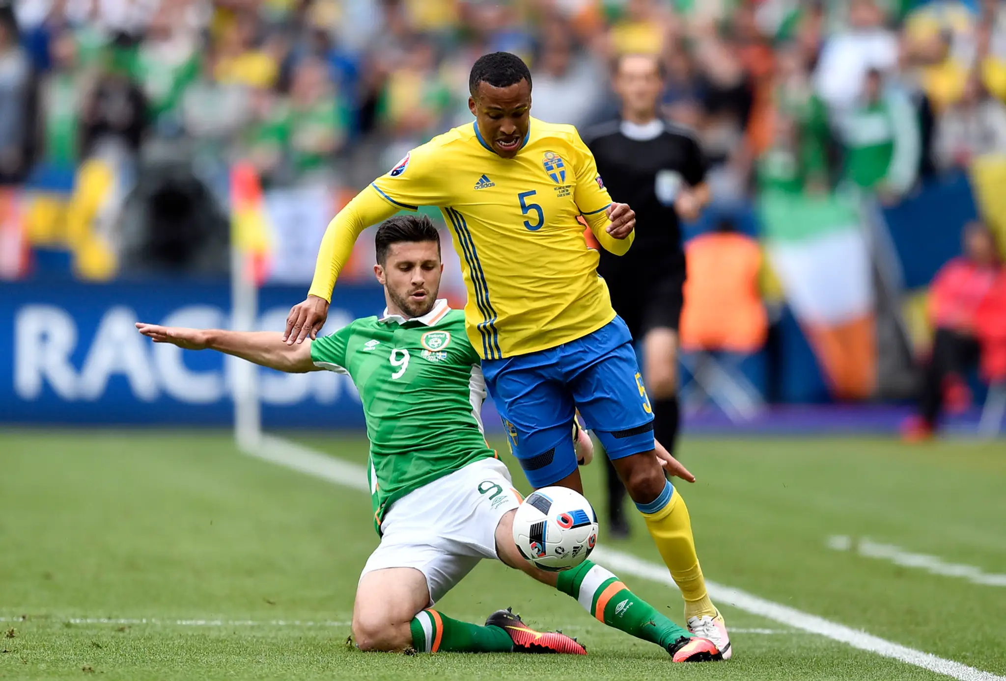 Francúzsko Futbal ME16 E Írsko Švédsko