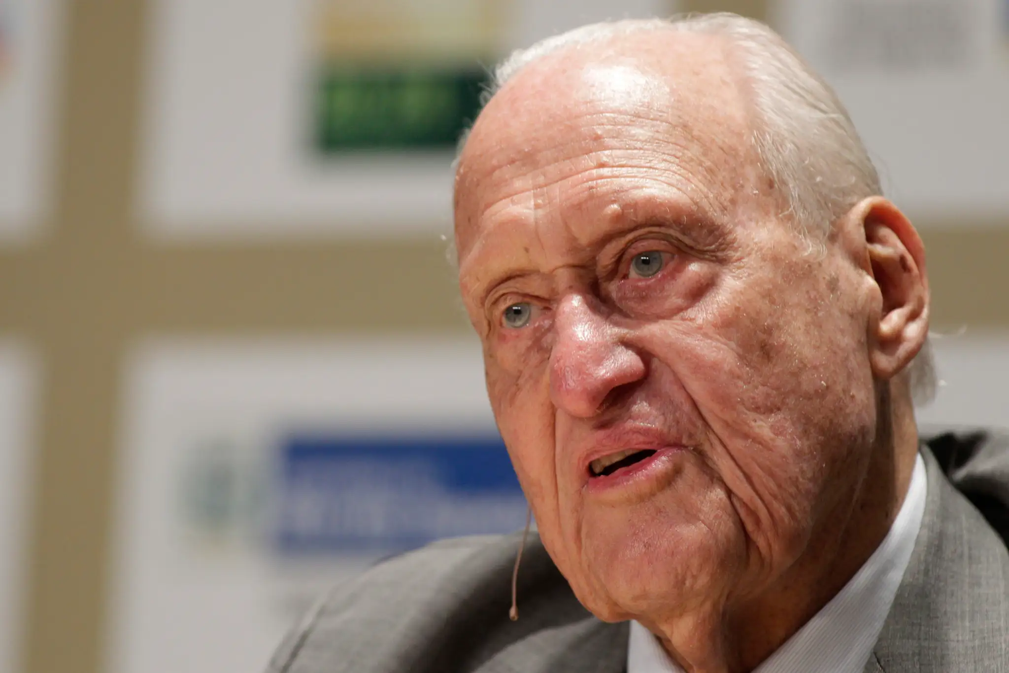 Joao Havelange na fotografii z roku 2010.