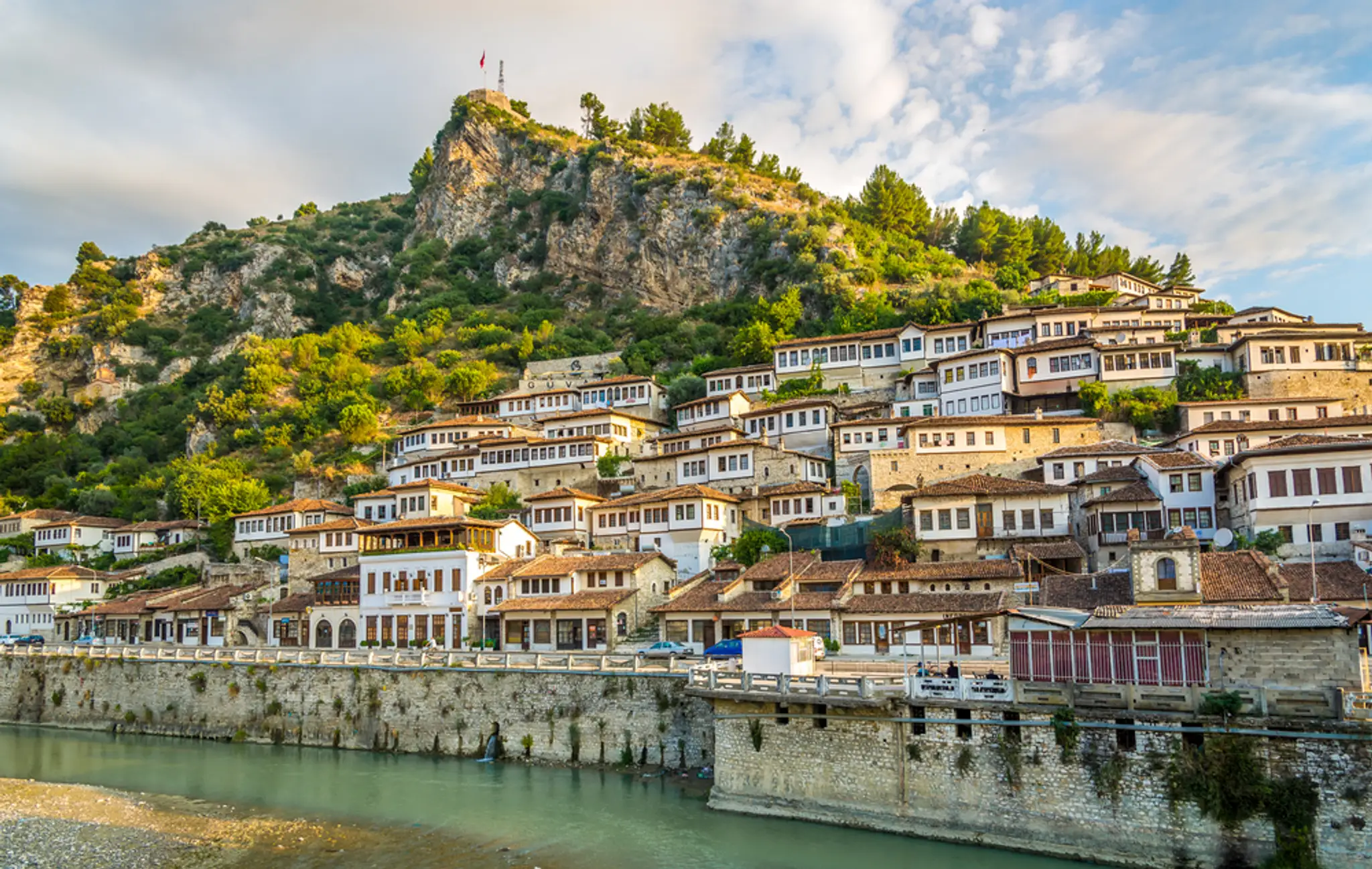 Berat, Albánsko.