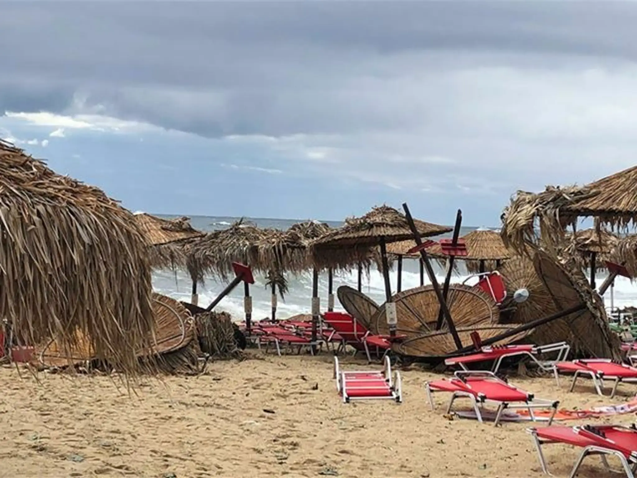 Sarti po búrke.