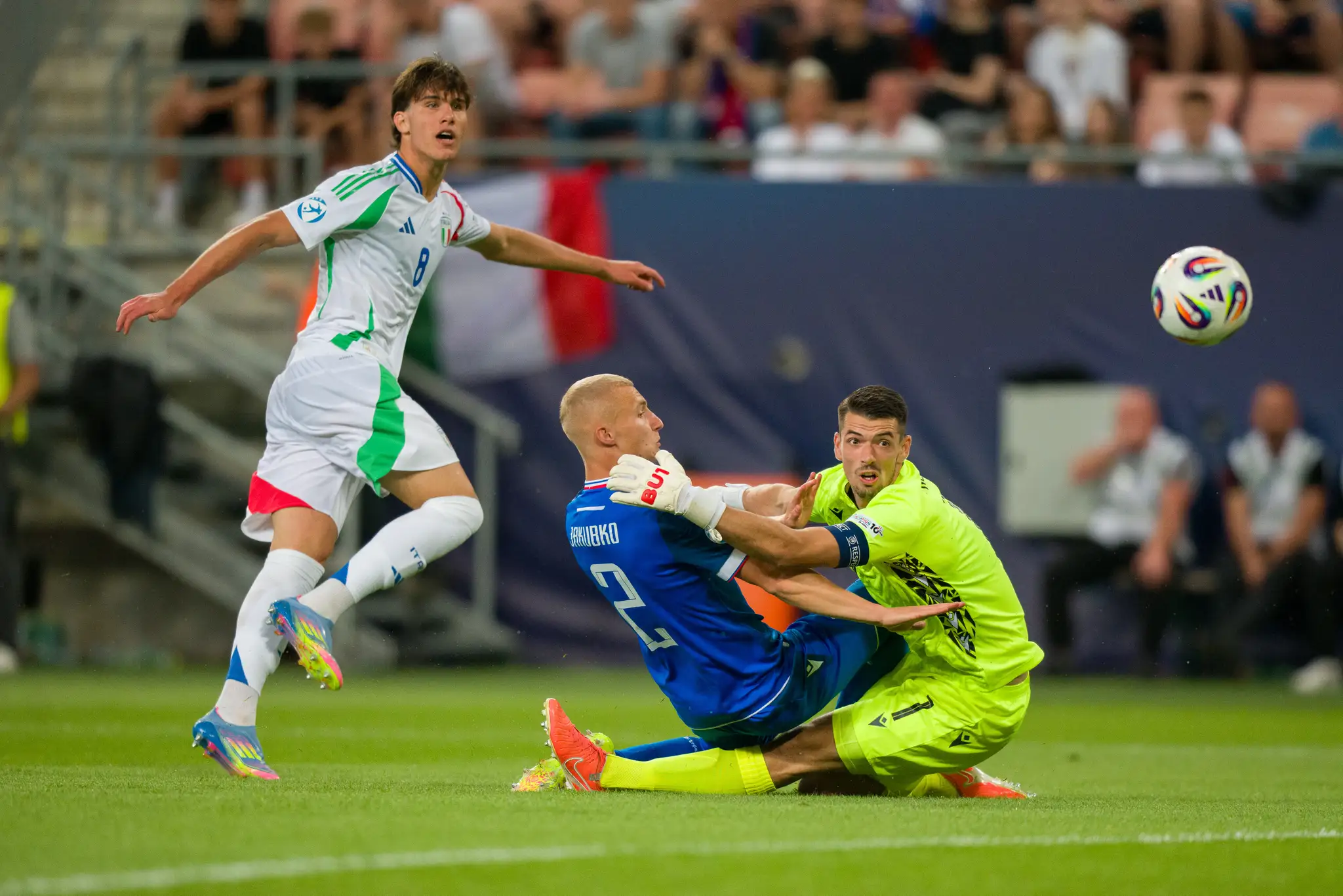 Slovensko - Taliansko (EURO U21).
